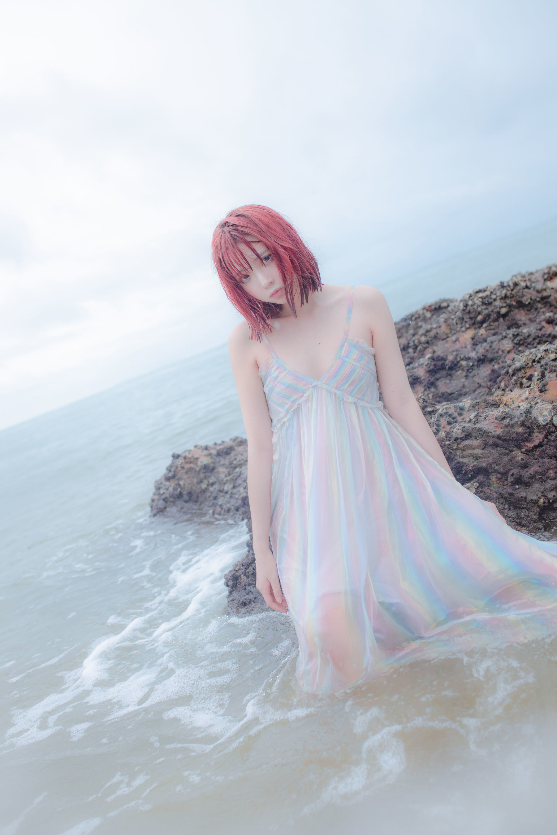 图片[8]-[网红COSER] 疯猫ss – 思绪之礁石人鱼-秀臀网-高品质图集网