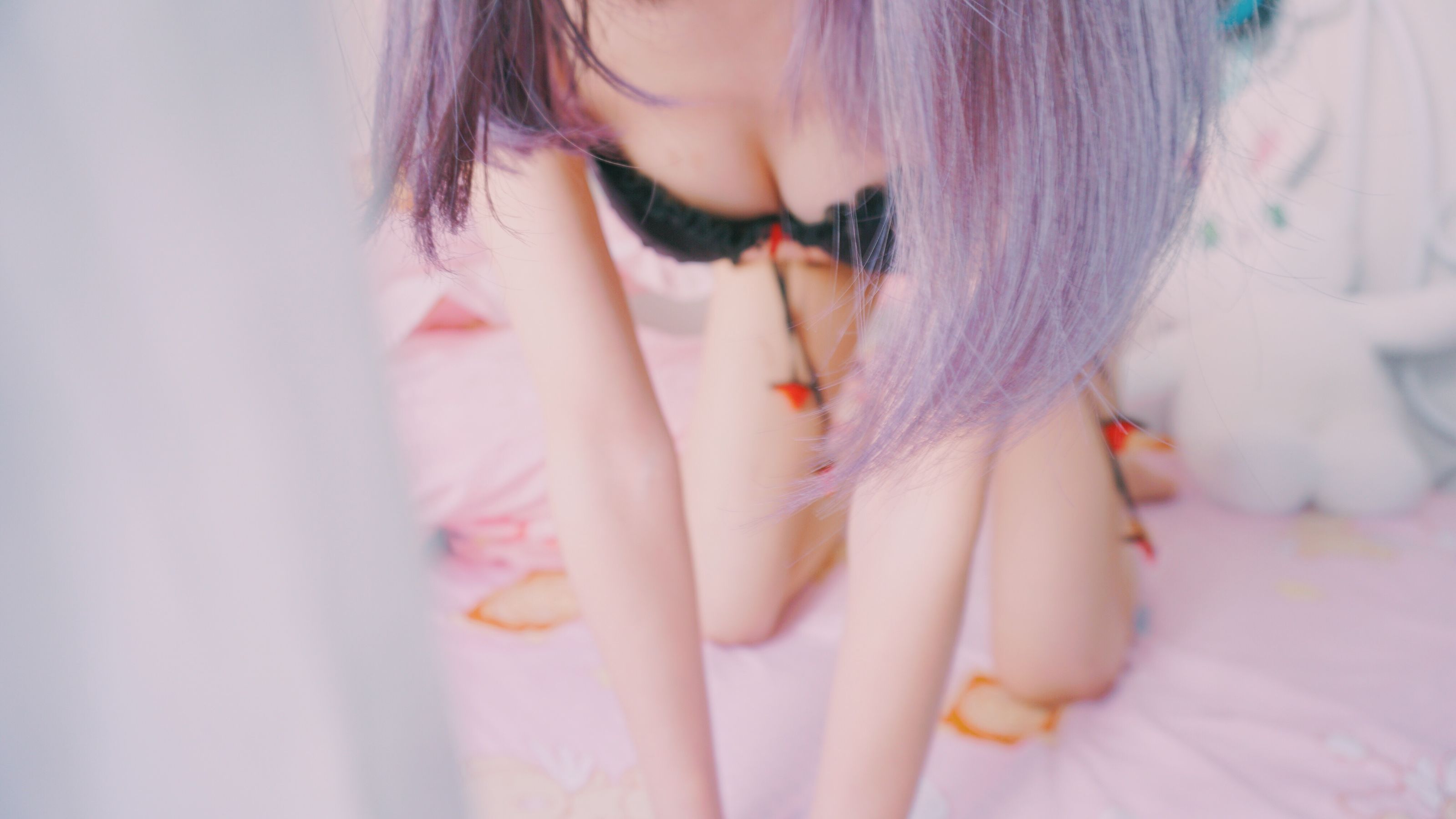 [COS福利] 萌妹子眼酱大魔王w – 小恶魔内衣-蕾丝百合网-美图分享,Cosplay美图,私房写真,套图下载