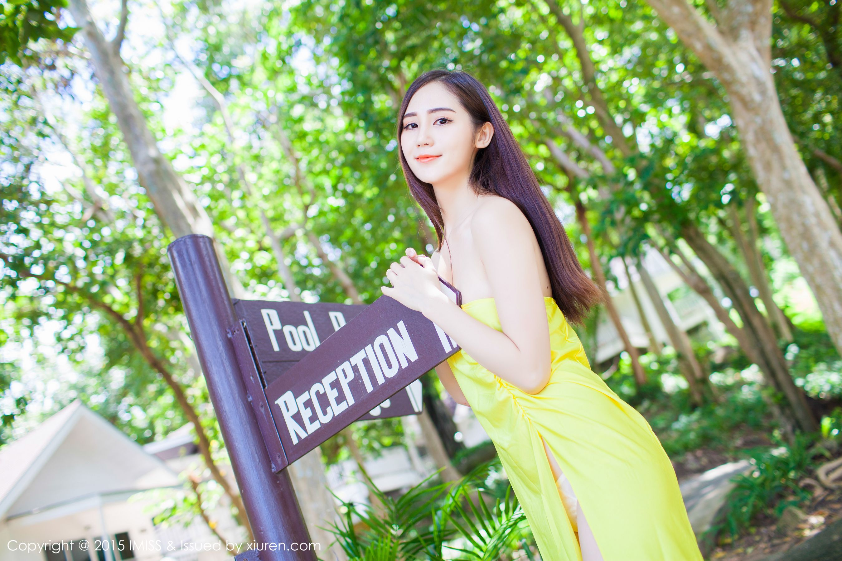 图片[7]-高挑美女SISY思《4套清新服饰》 [爱蜜社IMiss] Vol.041-秀臀网-高品质图集网