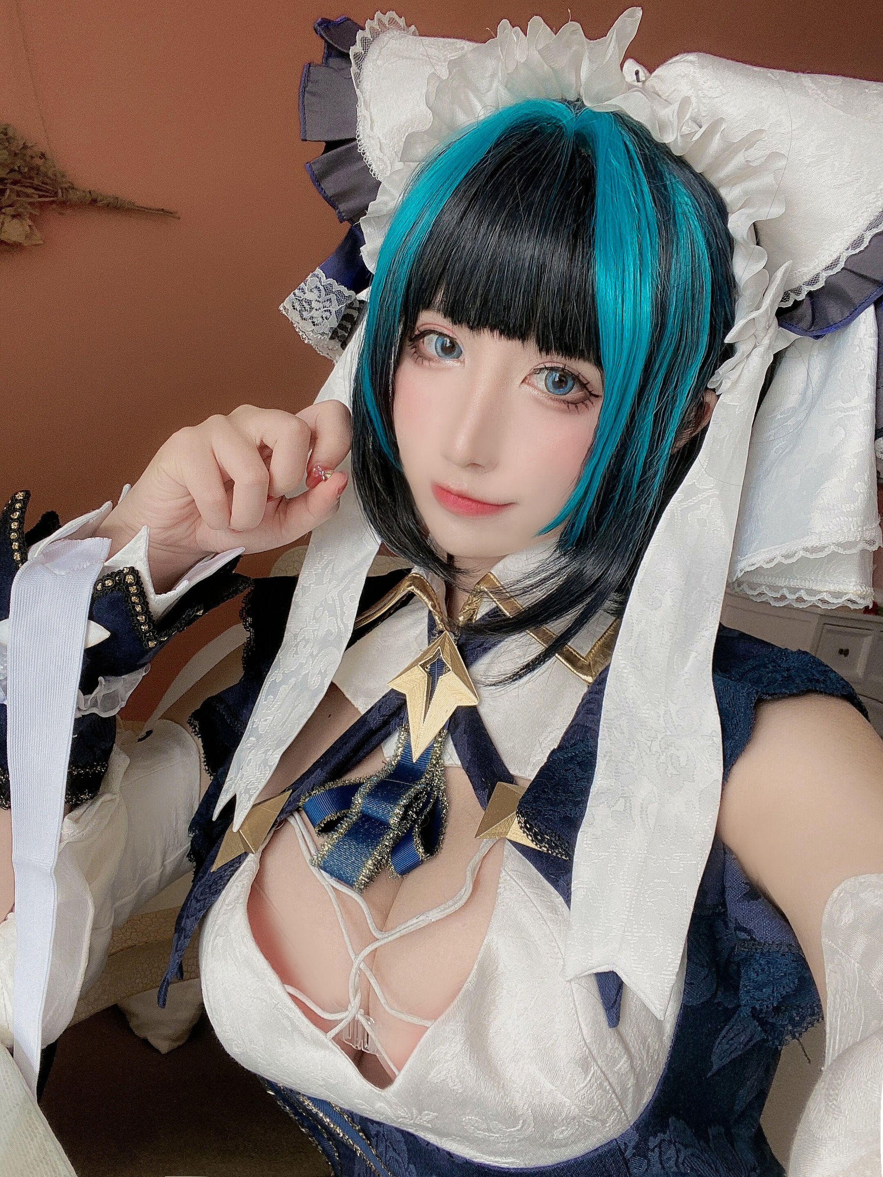 图片[2]-[福利COS] 动漫博主九曲Jean – 柴郡自拍-蕾丝百合网-美图分享,Cosplay美图,私房写真,套图下载