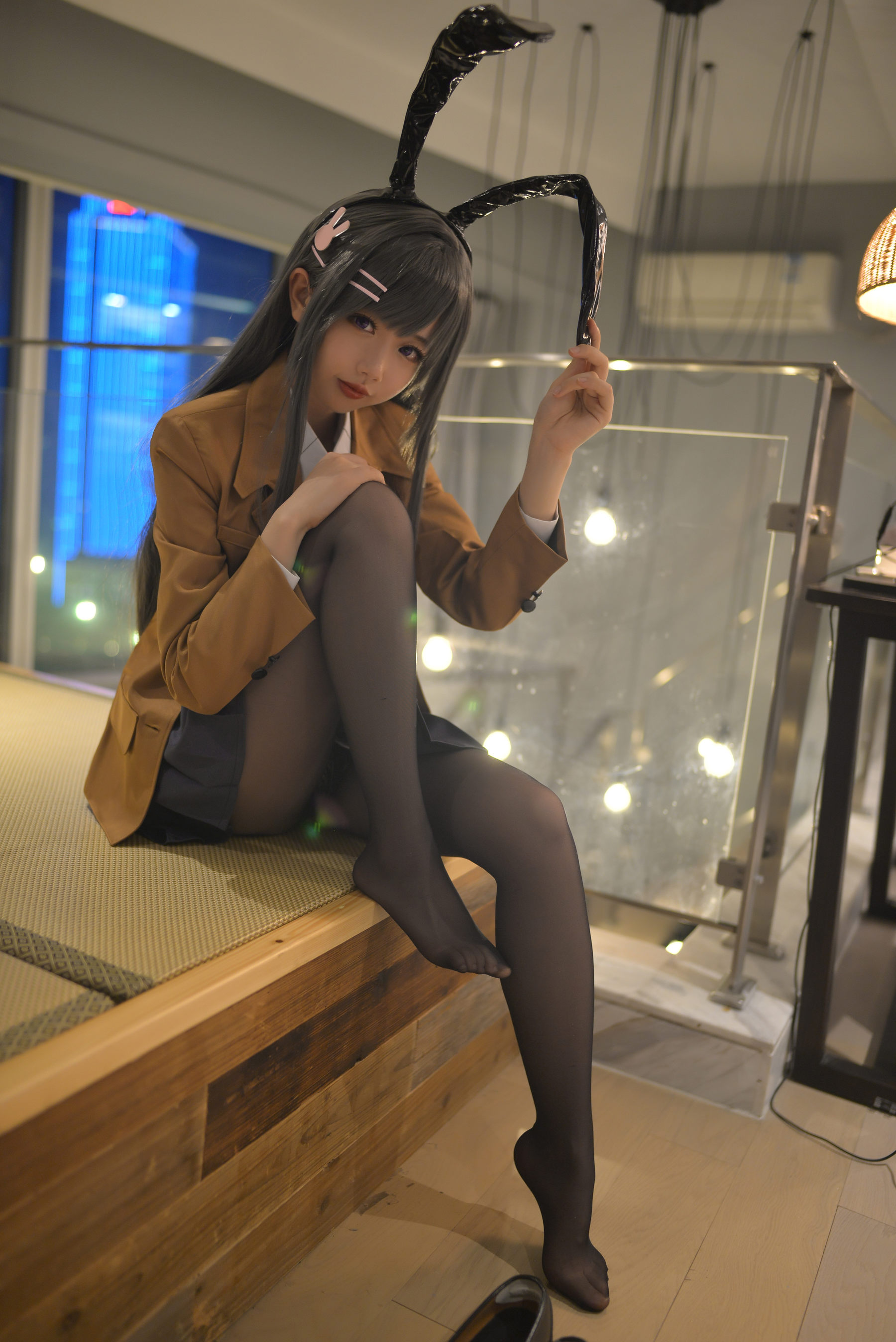 图片[3]-Cos小姐姐雪琪 – 麻衣制服兔女郎-蕾丝百合网-美图分享,Cosplay美图,私房写真,套图下载