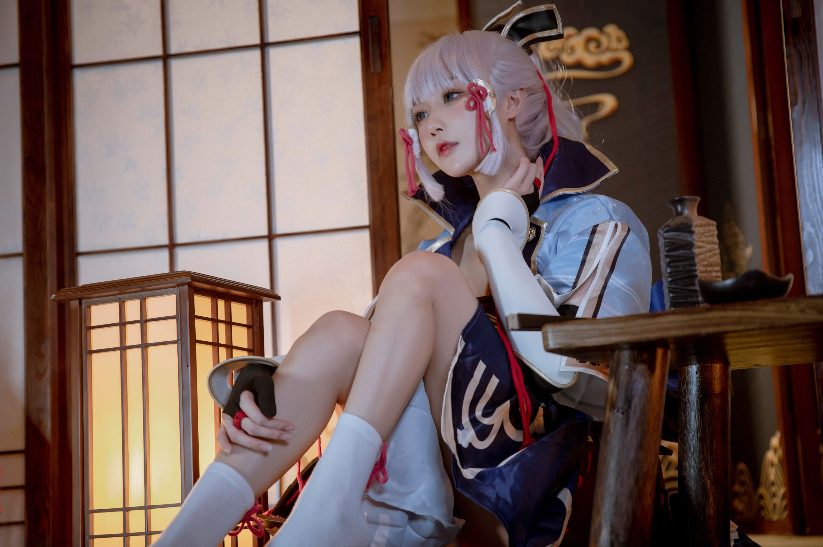 图片[4]-[福利COS] 动漫博主阿包也是兔娘 – 神里凌华-蕾丝百合网-美图分享,Cosplay美图,私房写真,套图下载