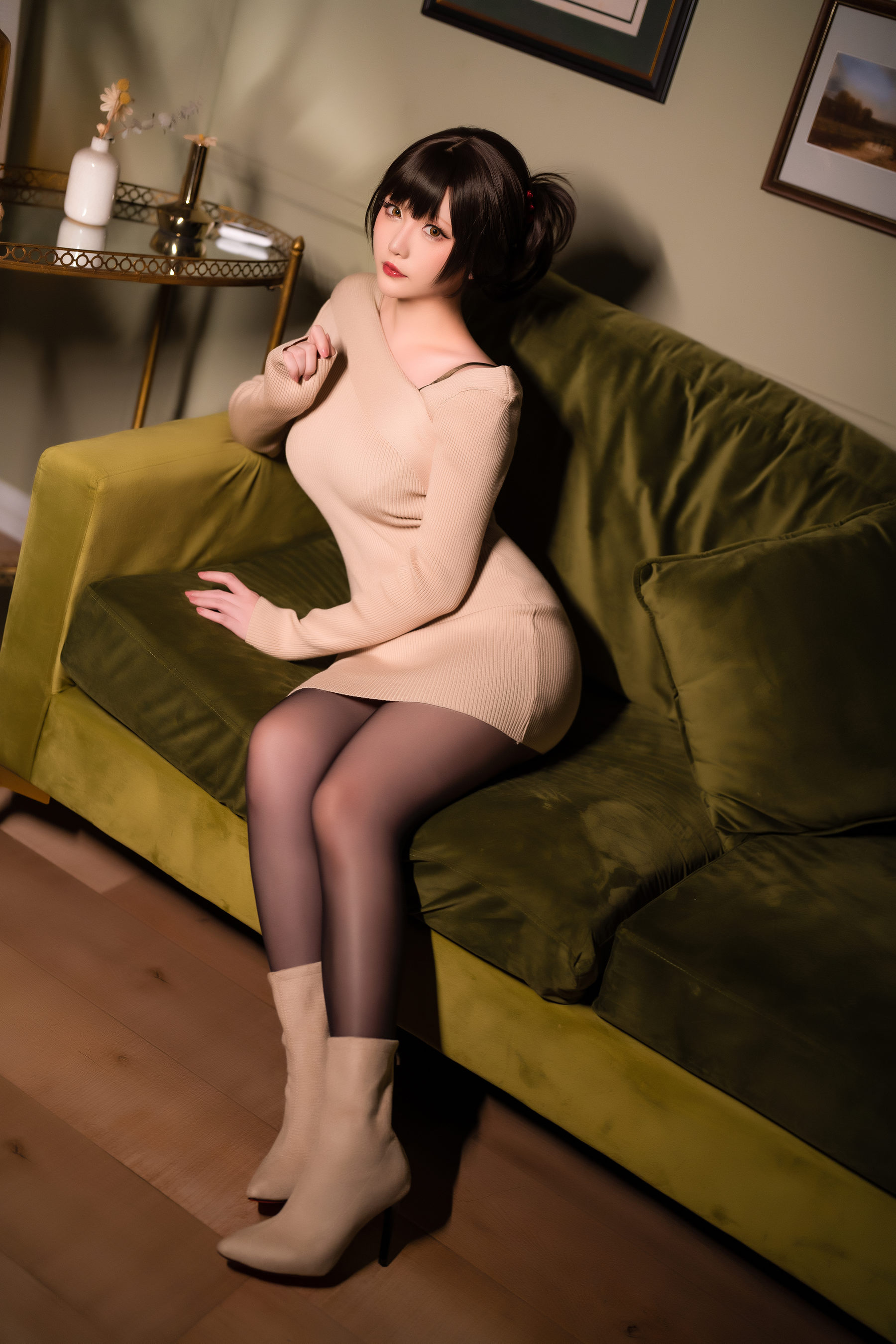 图片[2]-Coser小姐姐星之迟迟 – 室内 生香-蕾丝百合网-美图分享,Cosplay美图,私房写真,套图下载