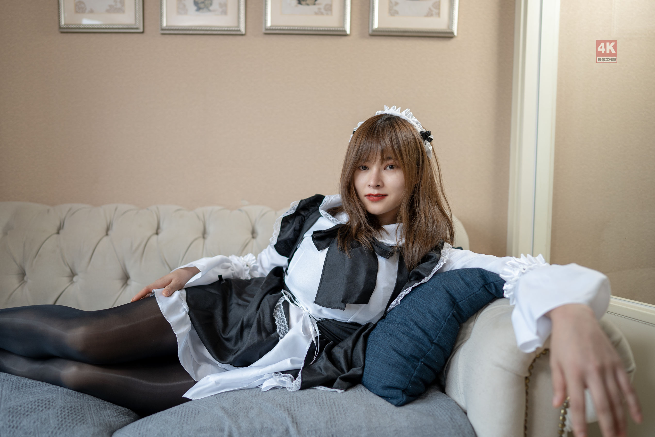 图片[7]-[丽柜Ligui] 网络丽人 Model 奈沐子 《女仆裙装》-秀臀网-高品质图集网