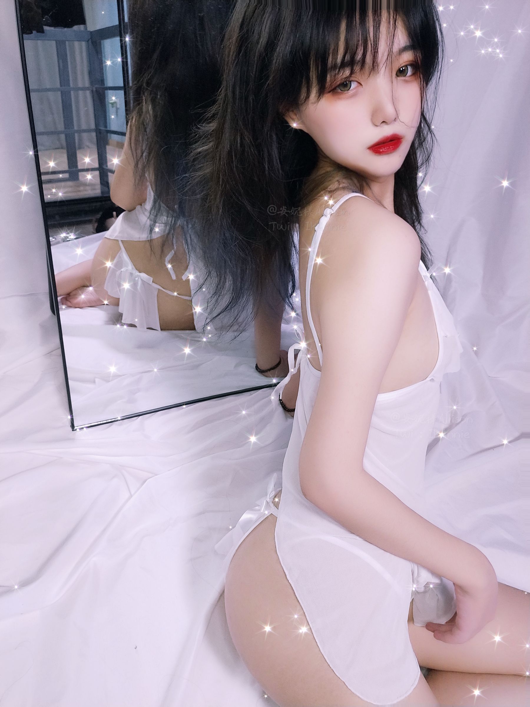 图片[8]-[福利COS] 安妮 – 白色睡衣-秀臀网-高品质图集网