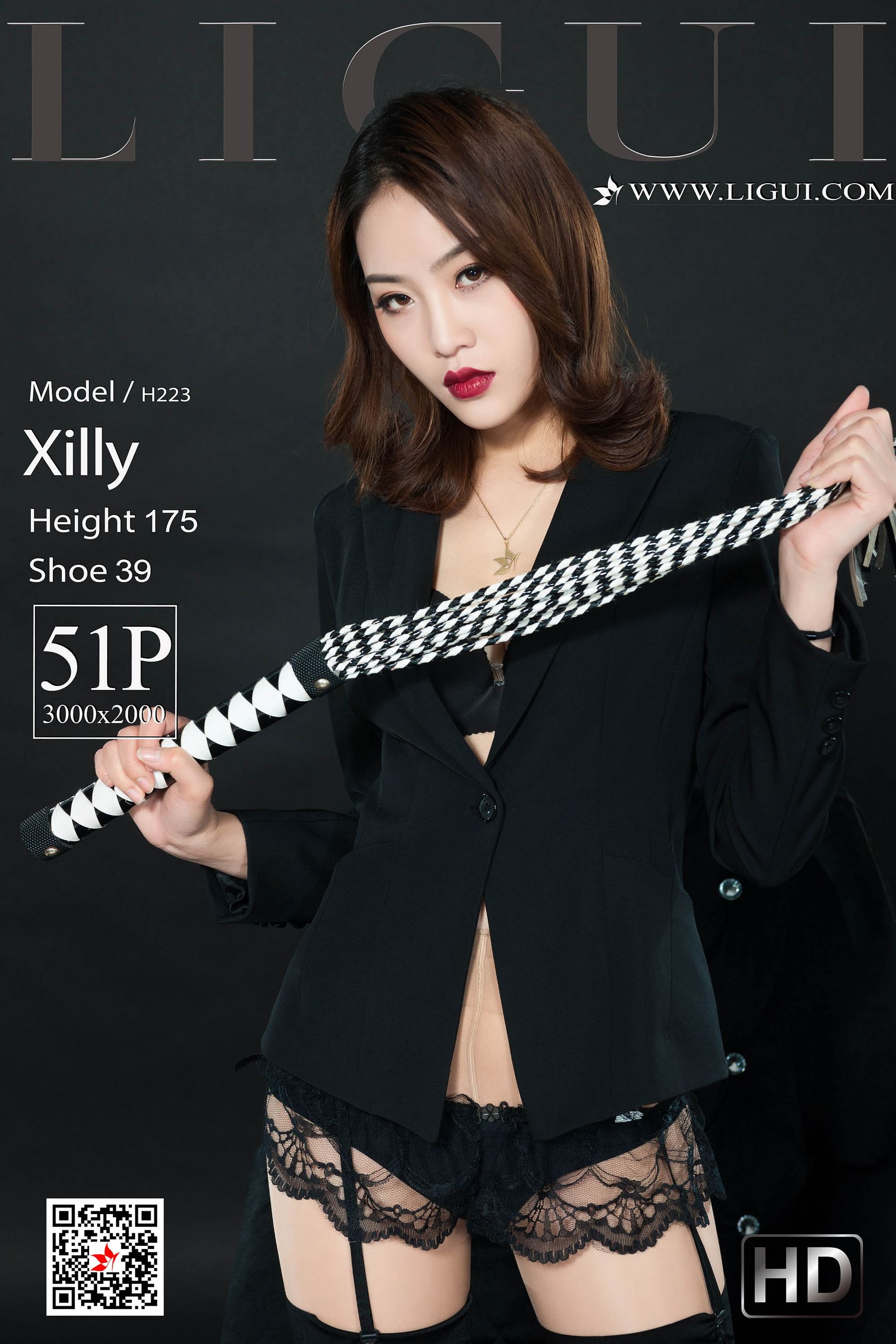 图片[1]-[丽柜LIGUI] 网络丽人 Model Xilly-秀臀网-高品质图集网