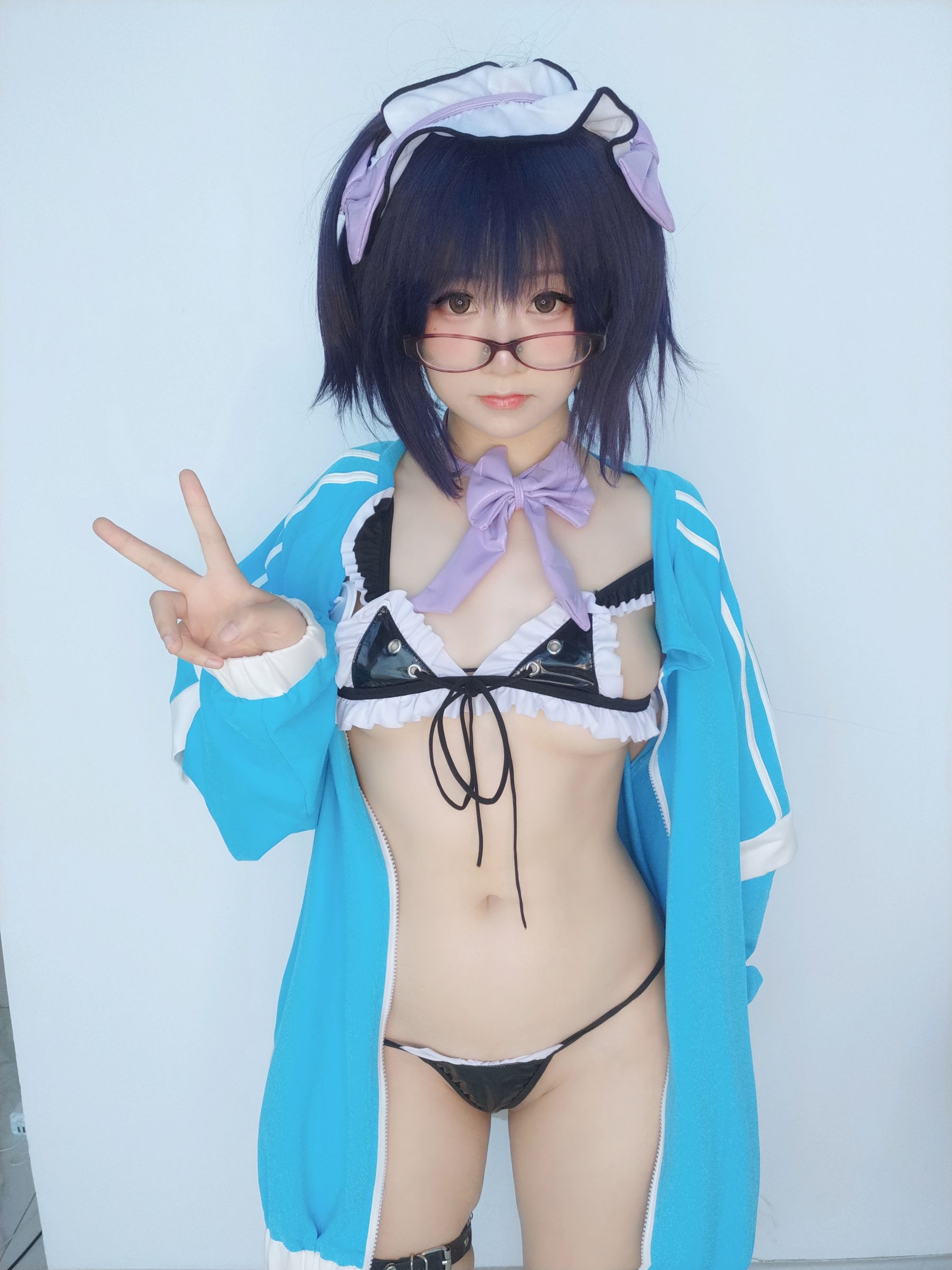 图片[8]-[网红COSER] 萌妹子Coser摇摇乐yoyo – モザイク! !-秀臀网-高品质图集网