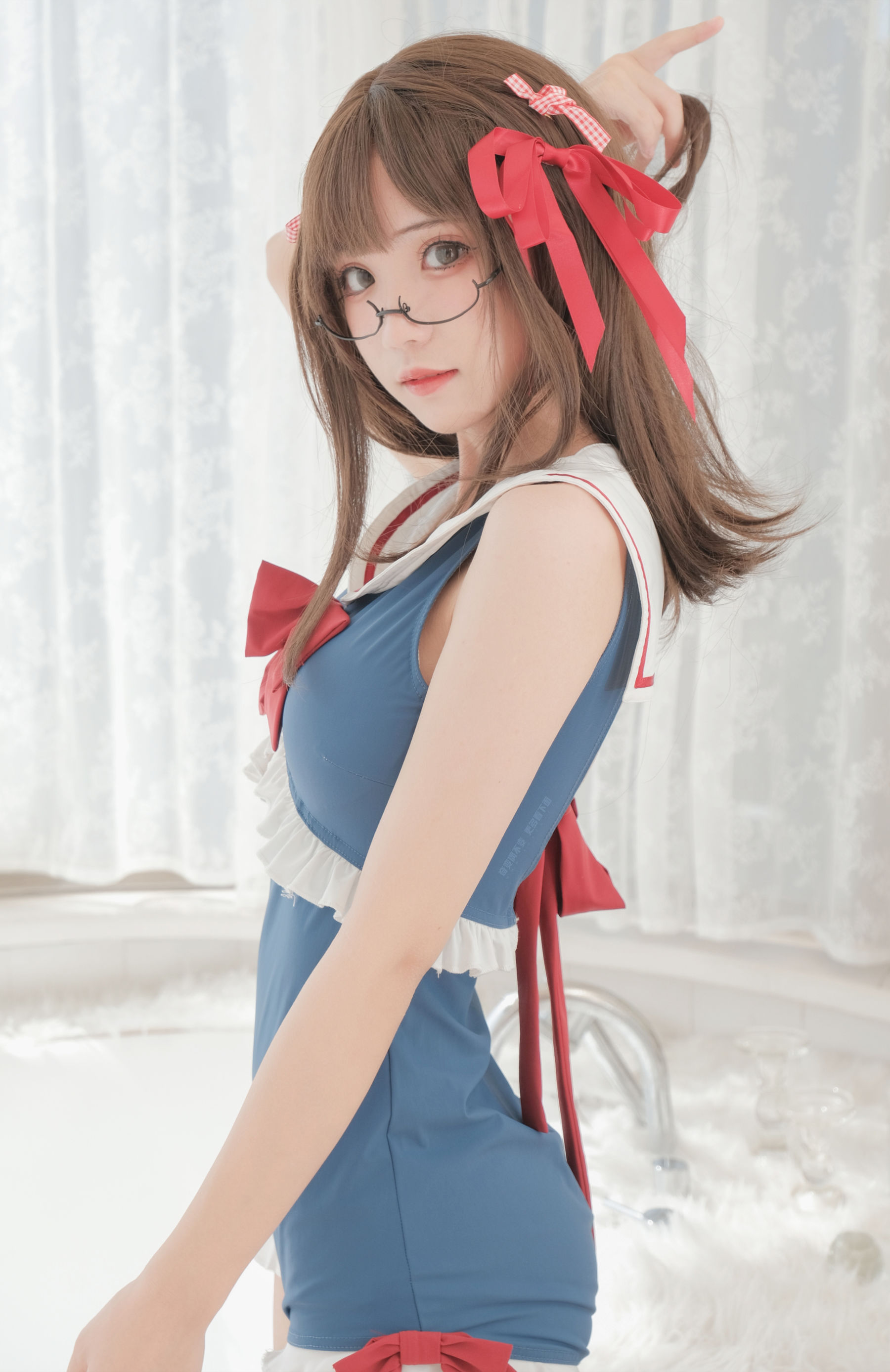 图片[7]-[福利COS] 花柒Hana – 白雪姬泳装-秀臀网-高品质图集网