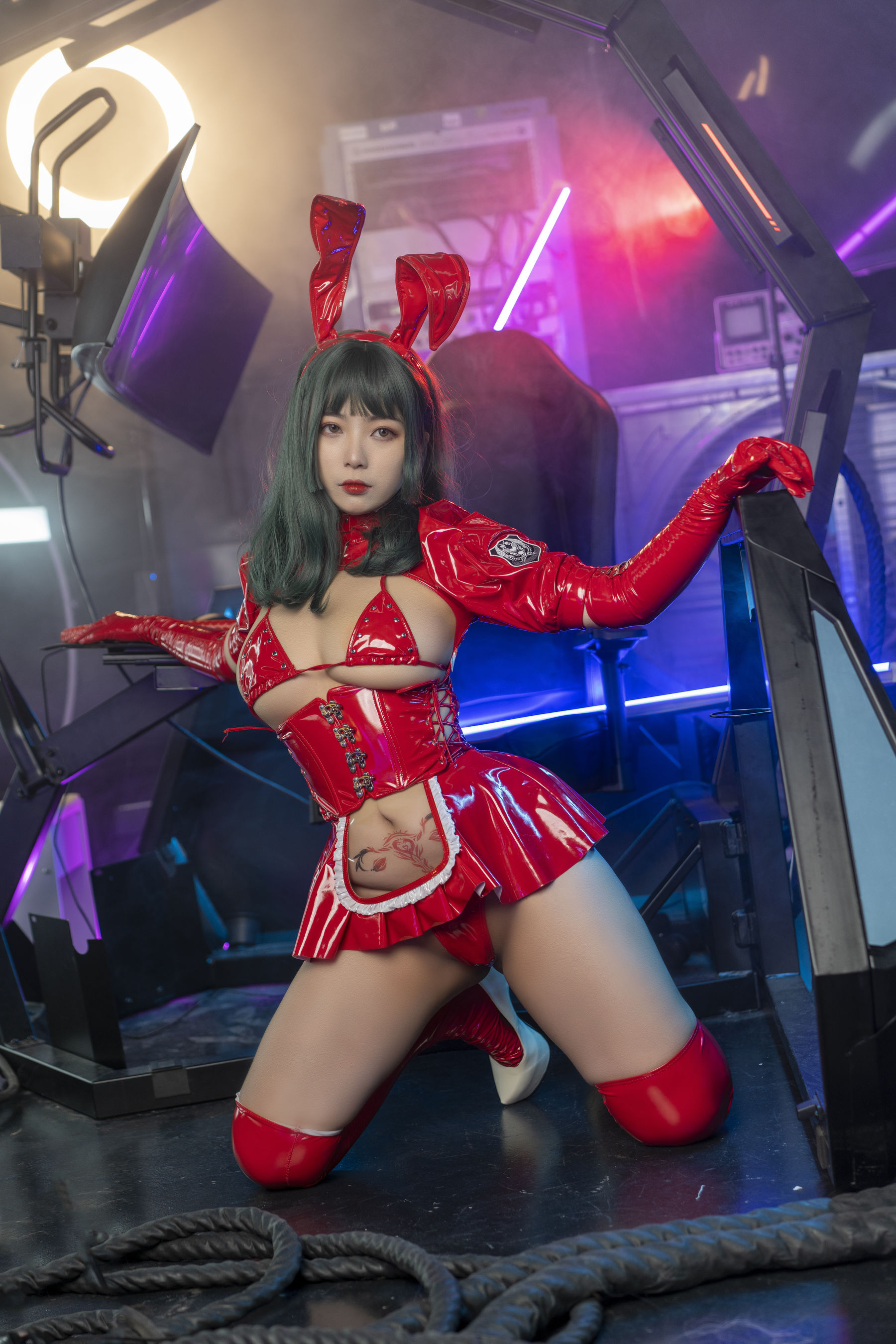 图片[4]-珟_珏Dita – 暗黑兔女郎-蕾丝百合网-美图分享,Cosplay美图,私房写真,套图下载