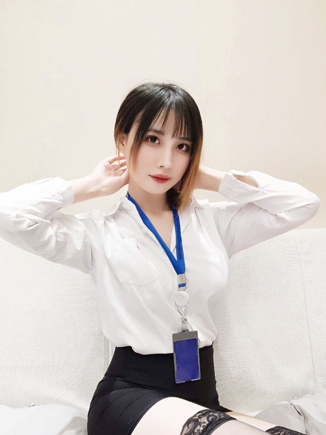 图片[9]-[福利COS] 次元少女念雪ww – OL系列-秀臀网-高品质图集网