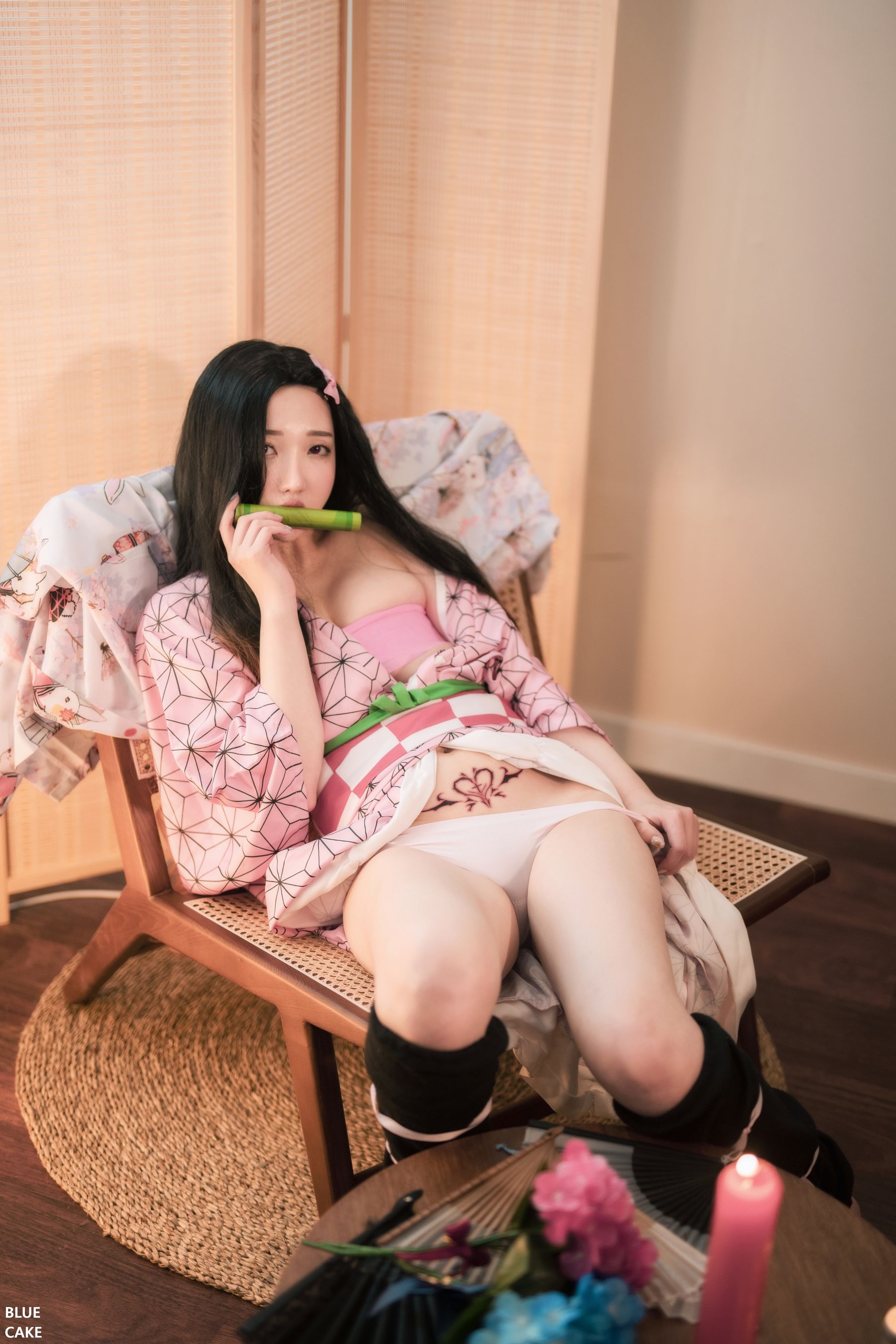 图片[7]-[BLUECAKE] Yeeun – Pink Oni-秀臀网-高品质图集网