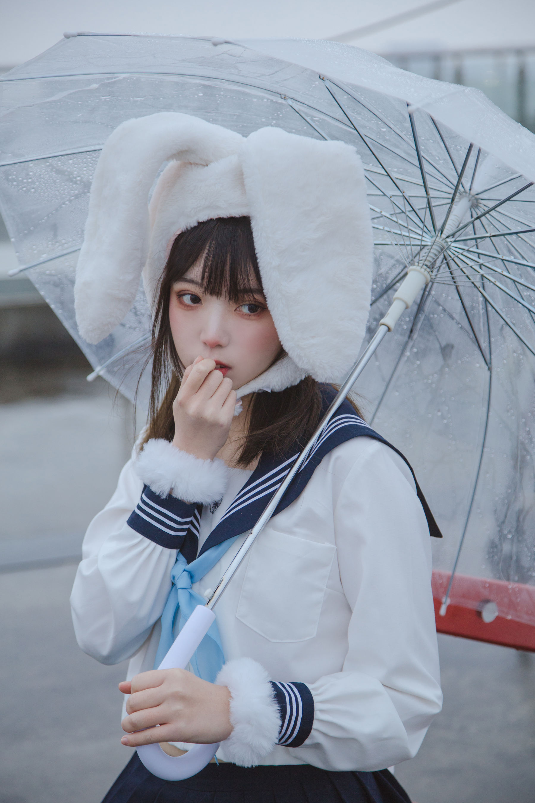 图片[2]-[福利COS] 可爱妹子Fushii_海堂 – 兔兔头-蕾丝百合网-美图分享,Cosplay美图,私房写真,套图下载