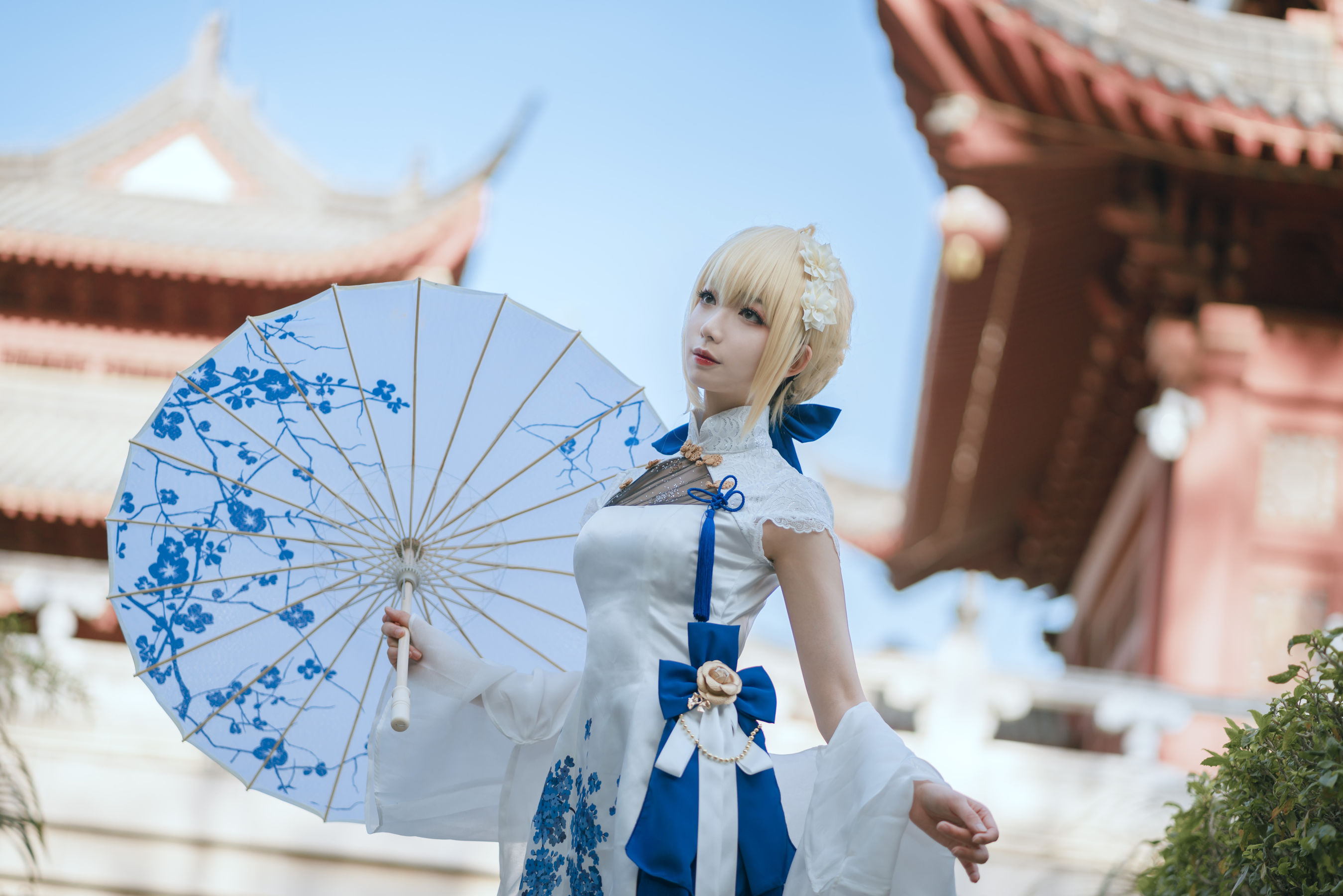 图片[2]-[网红COSER写真] 动漫博主封疆疆v – saber 旗袍-蕾丝百合网-美图分享,Cosplay美图,私房写真,套图下载