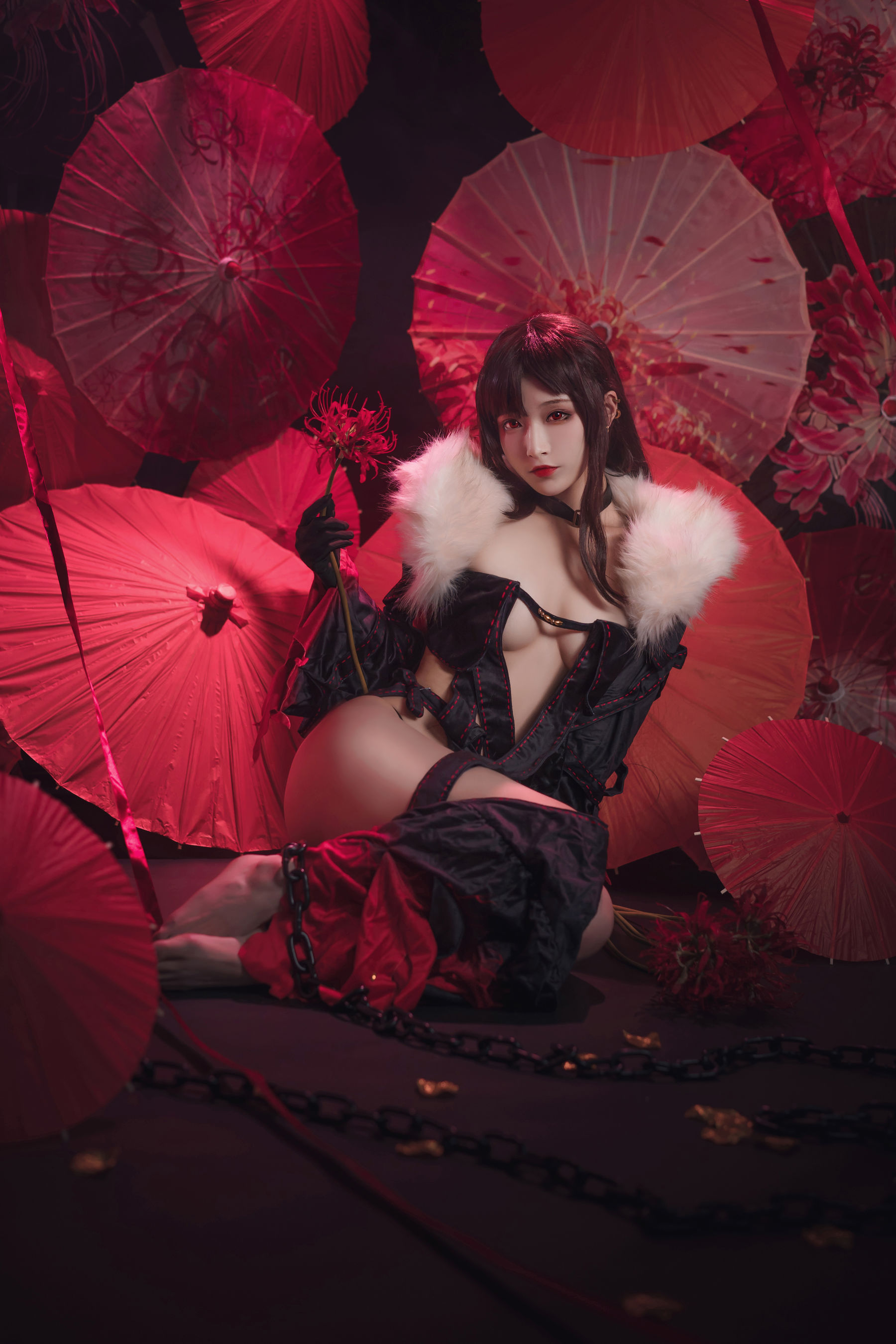 图片[9]-[Cosplay写真] 动漫博主铁板烧鬼舞w – 虞美人-秀臀网-高品质图集网