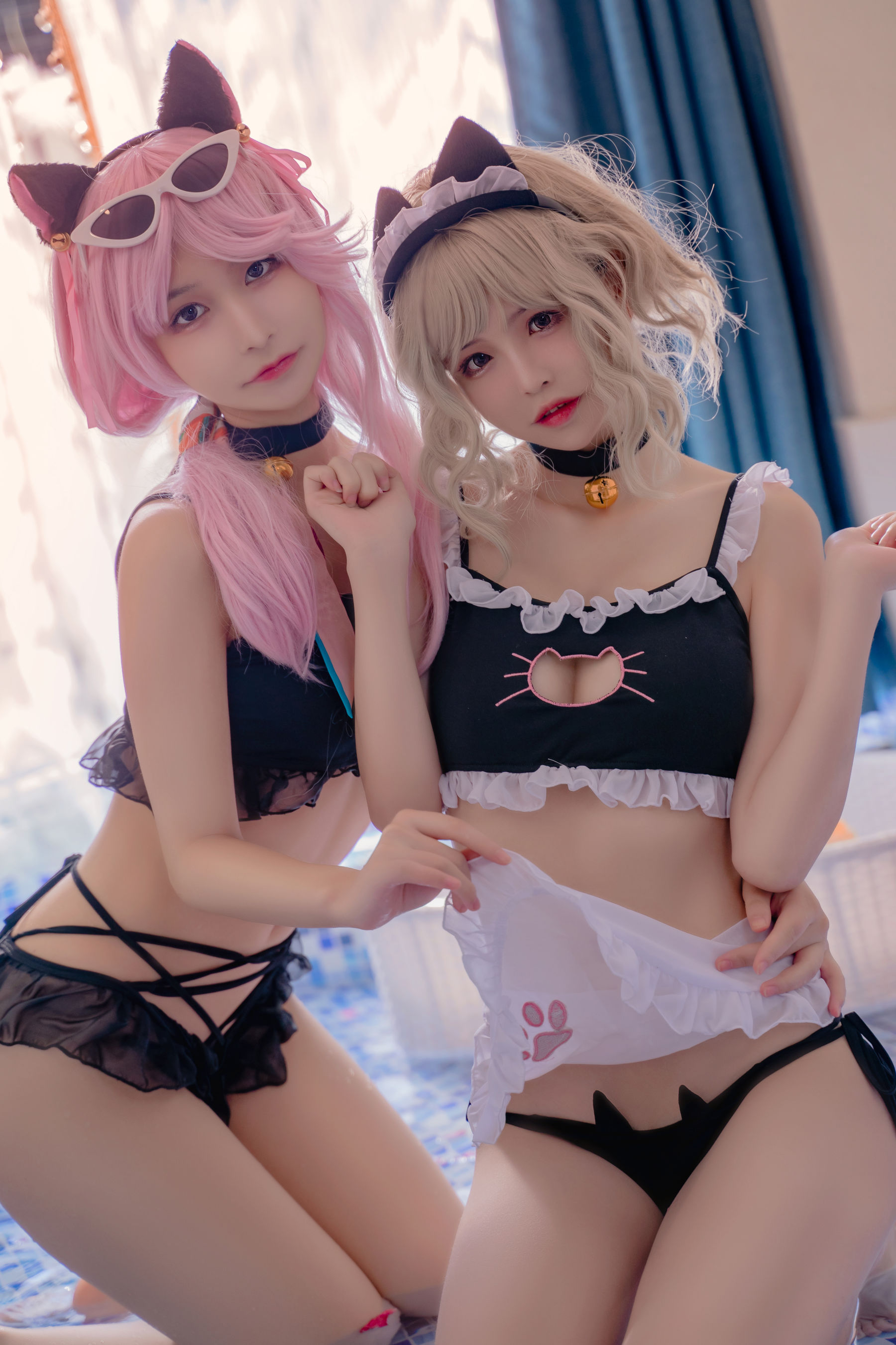 图片[7]-[福利COS] 可可老师 – 夏日双子-秀臀网-高品质图集网