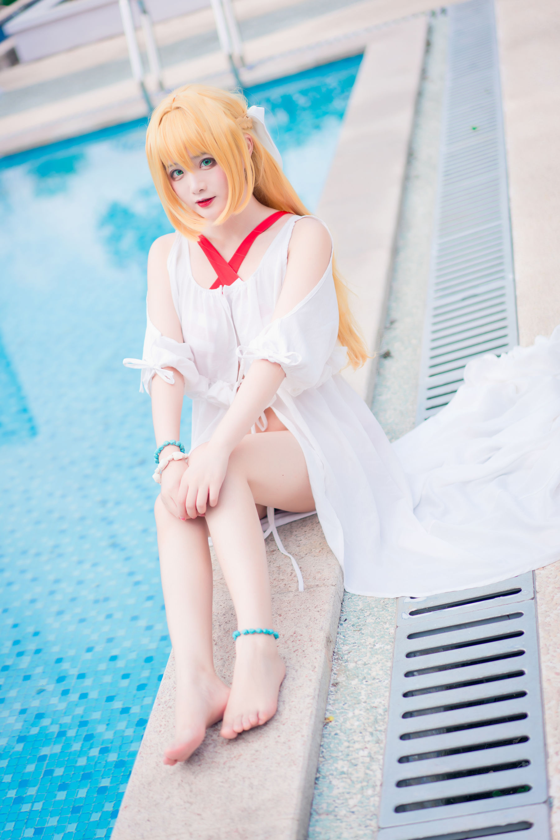 图片[3]-七海抹茶酱 – 尼禄泳装-蕾丝百合网-美图分享,Cosplay美图,私房写真,套图下载