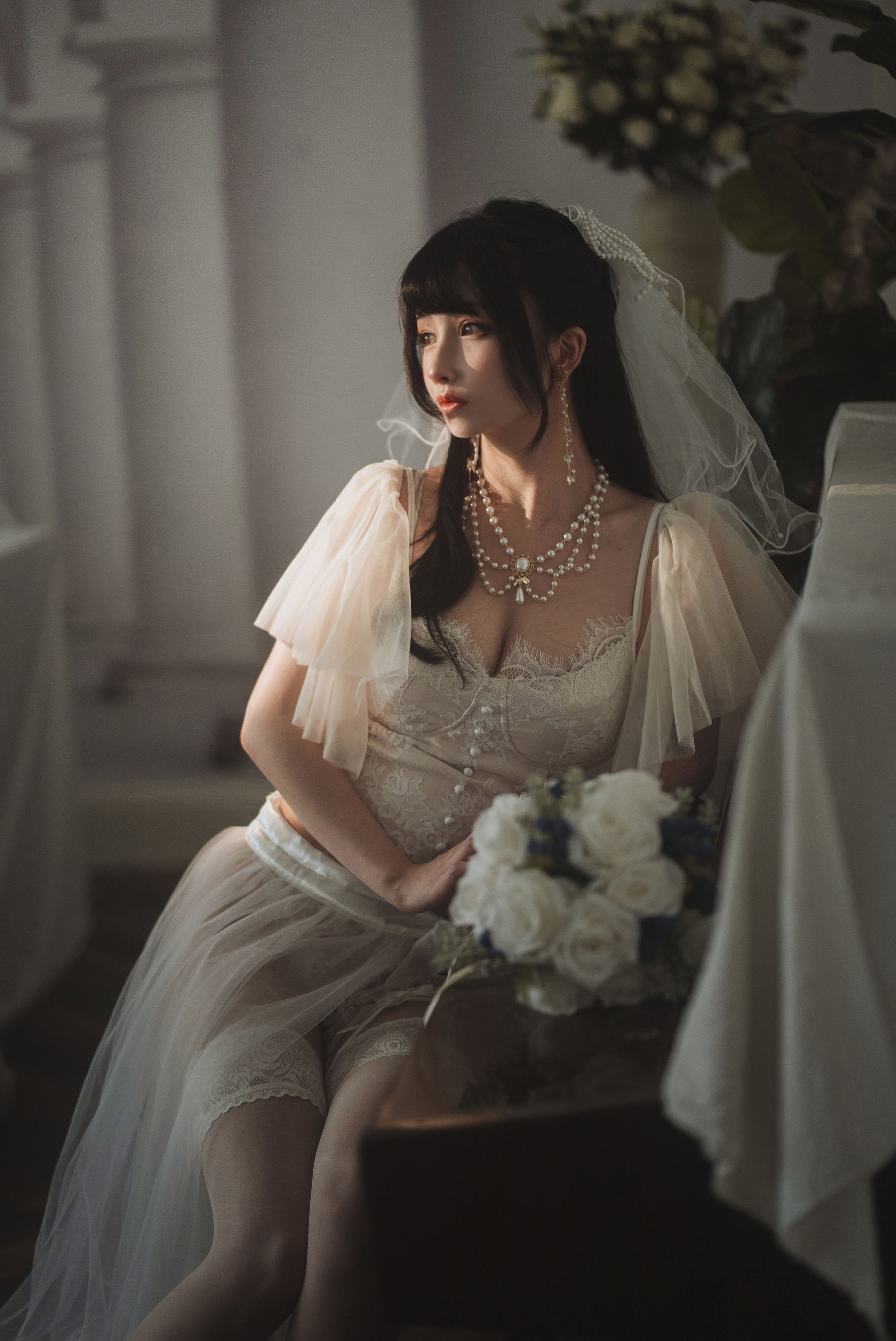 图片[9]-[网红COSER写真] COS福利rioko凉凉子 – 透明婚纱-秀臀网-高品质图集网