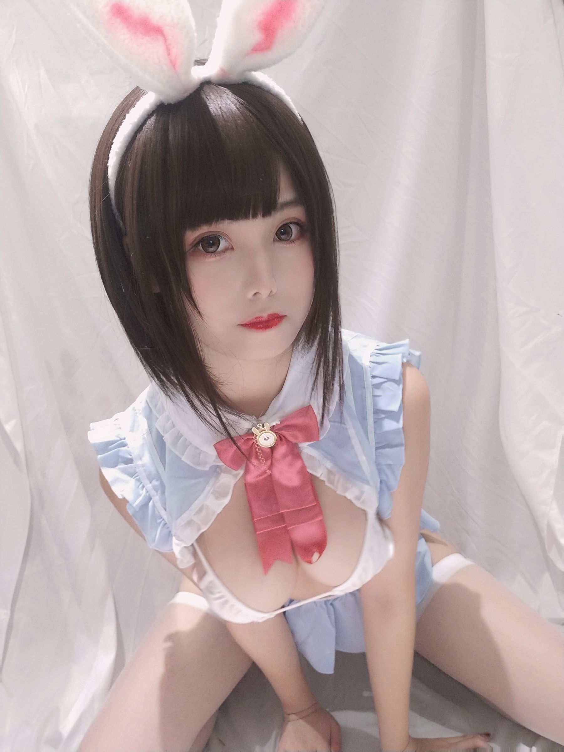 图片[8]-[Cosplay写真] 萌系小姐姐蜜汁猫裘 – 小白兔自拍-秀臀网-高品质图集网