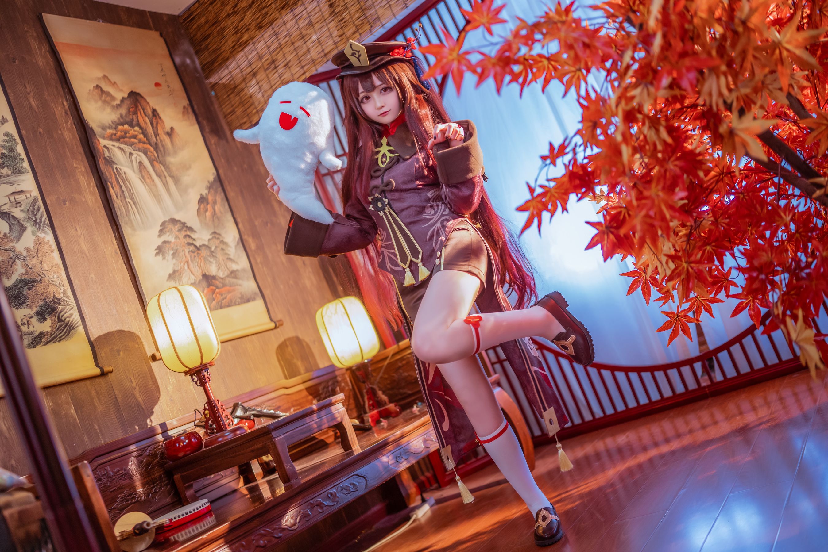 图片[9]-[福利COS] Sayako – 原神胡桃-秀臀网-高品质图集网