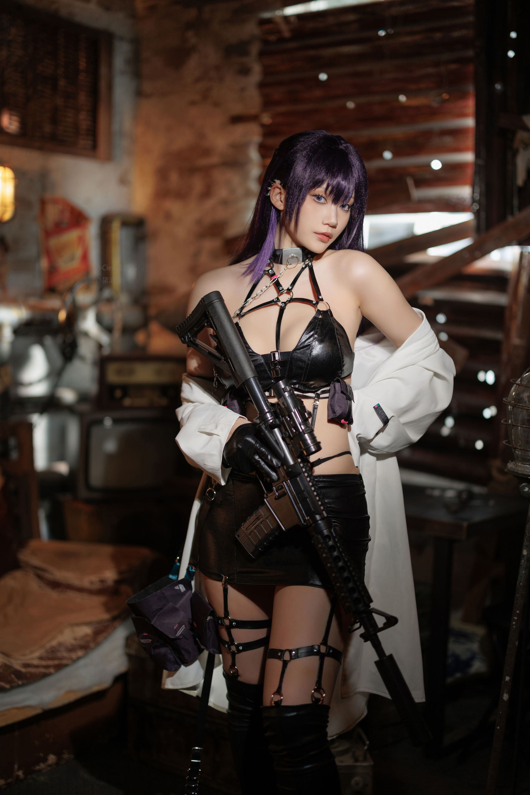 微博COS妹子Cien恩恩 – NIKKE胜利女神-米哈拉-蕾丝百合网-美图分享,Cosplay美图,私房写真,套图下载