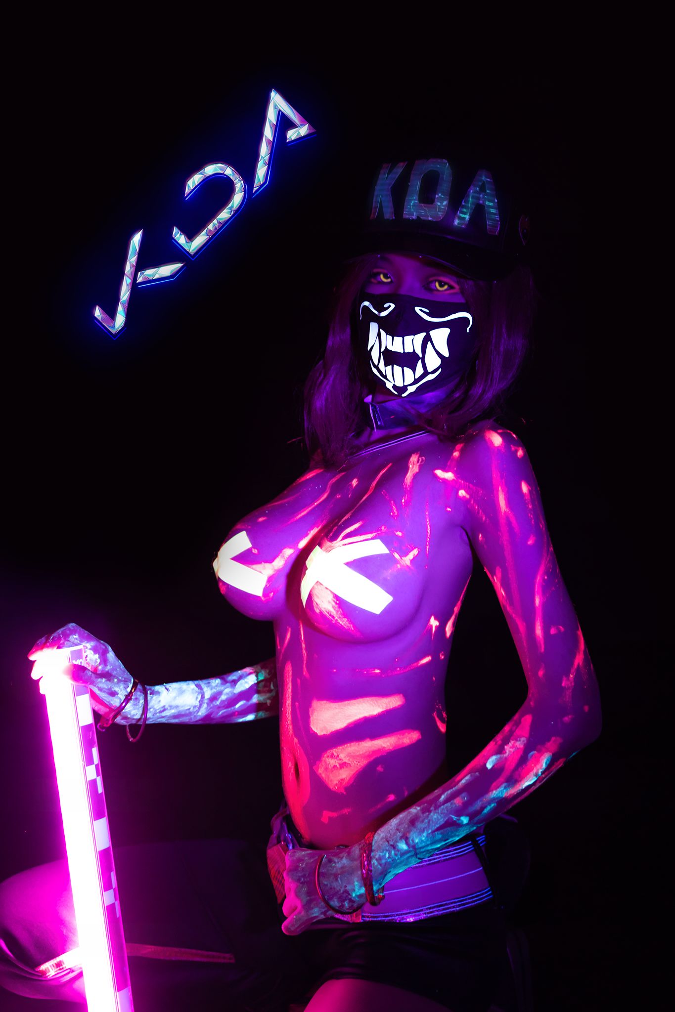 图片[8]-[COS福利] Azami福利 – 阿卡丽KDA-秀臀网-高品质图集网