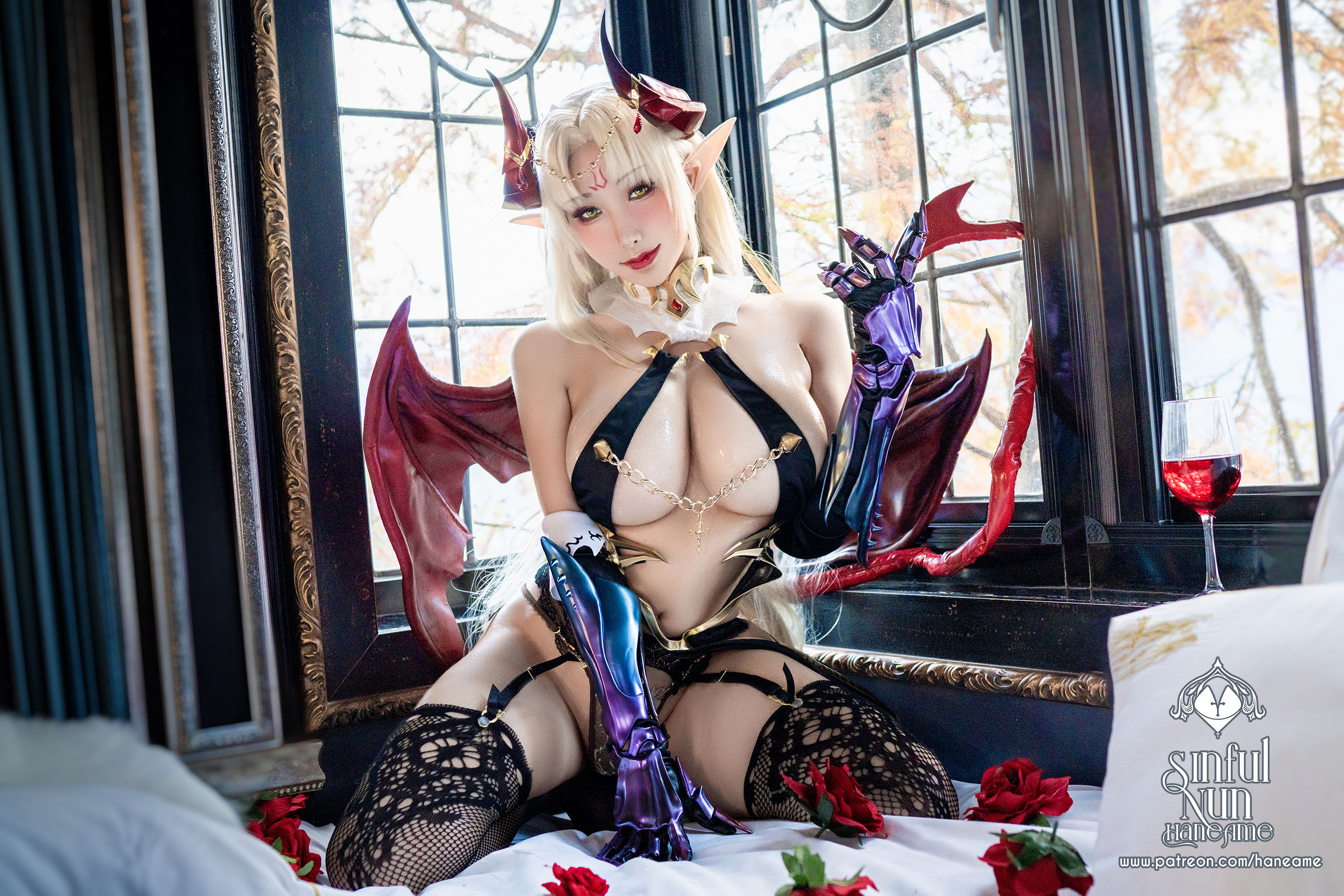 图片[8]-Hane Ame 雨波写真 – 罪恶修女 RED EVIL-秀臀网-高品质图集网