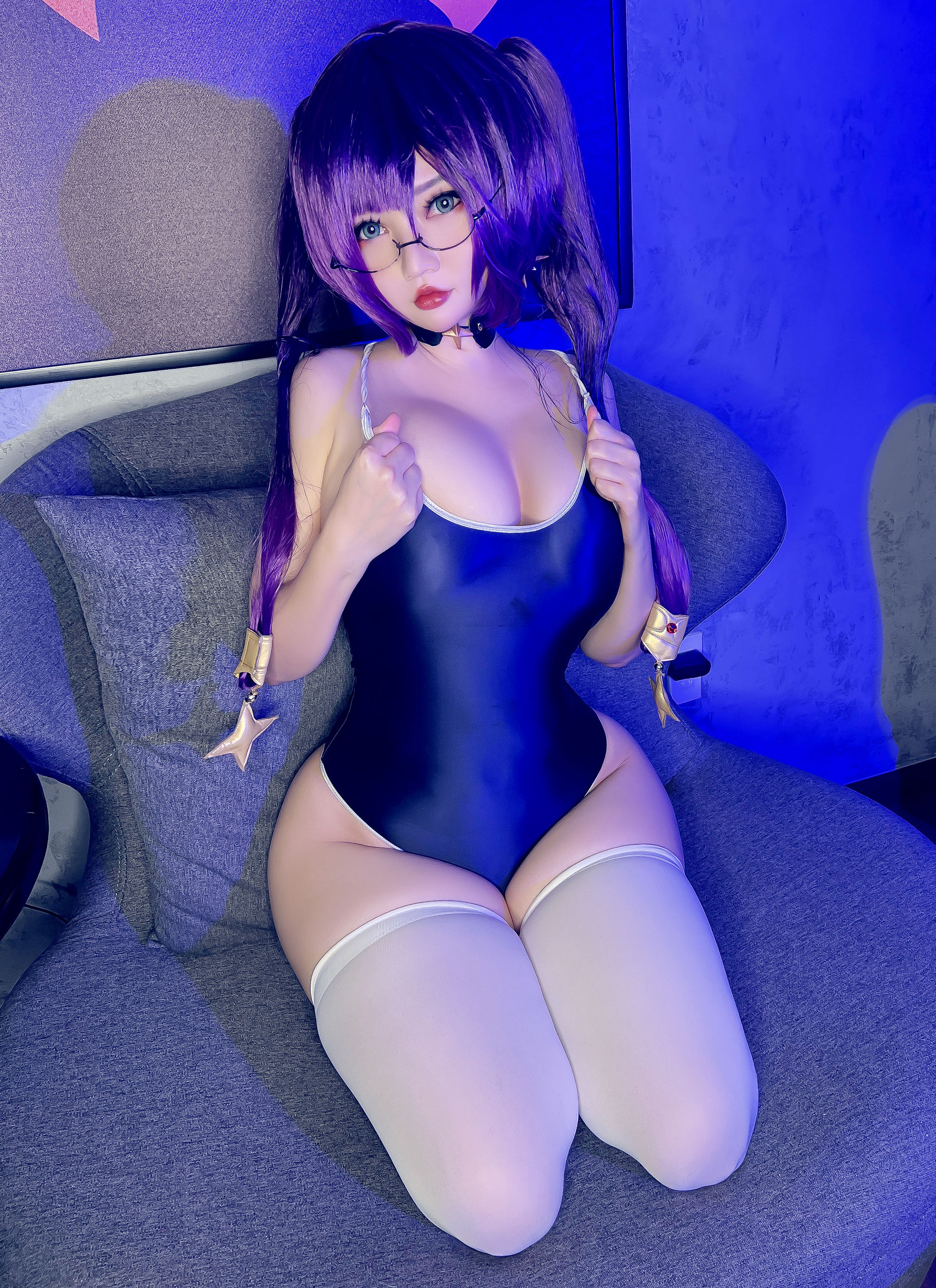 图片[9]-Coser小姐姐Potato Godzilla – Mona Swimsuit-秀臀网-高品质图集网