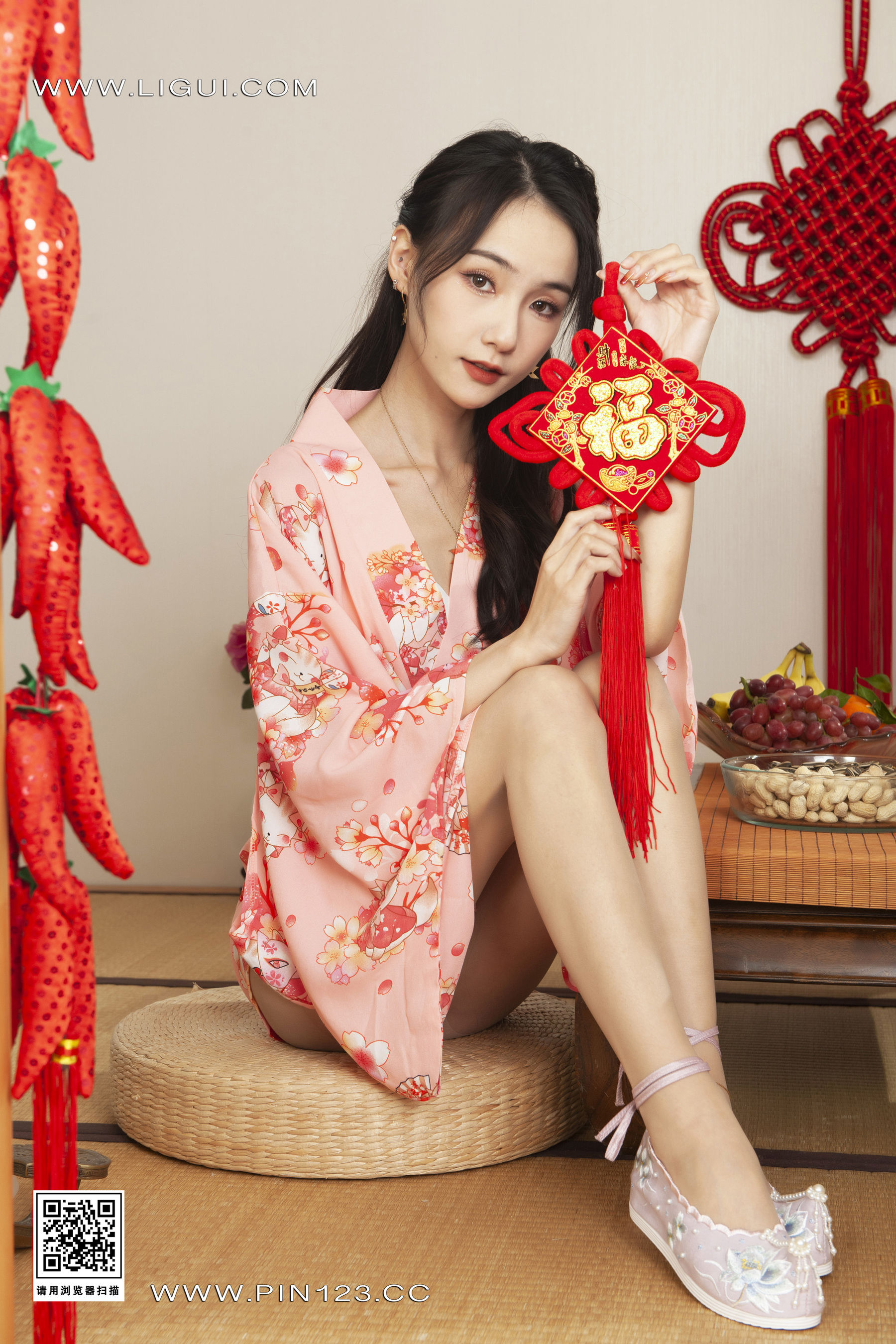 图片[3]-[Ligui丽柜] 兔子＆心心 花足迎春(上)-秀臀网-高品质图集网