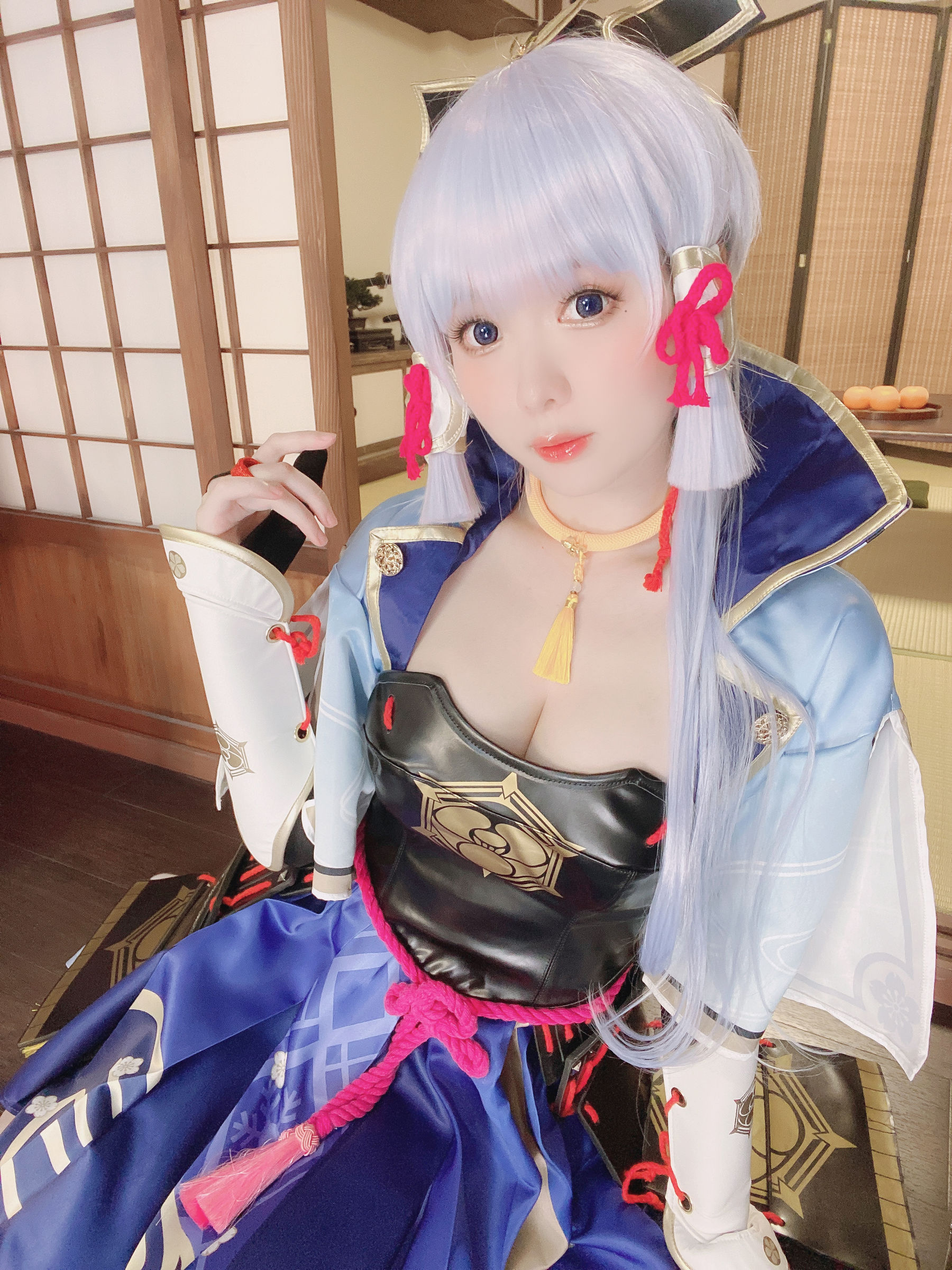 图片[9]-[福利COS] 微博妹纸霜月shimo[fantia] 2022-11-24 白鷺の姫君-秀臀网-高品质图集网