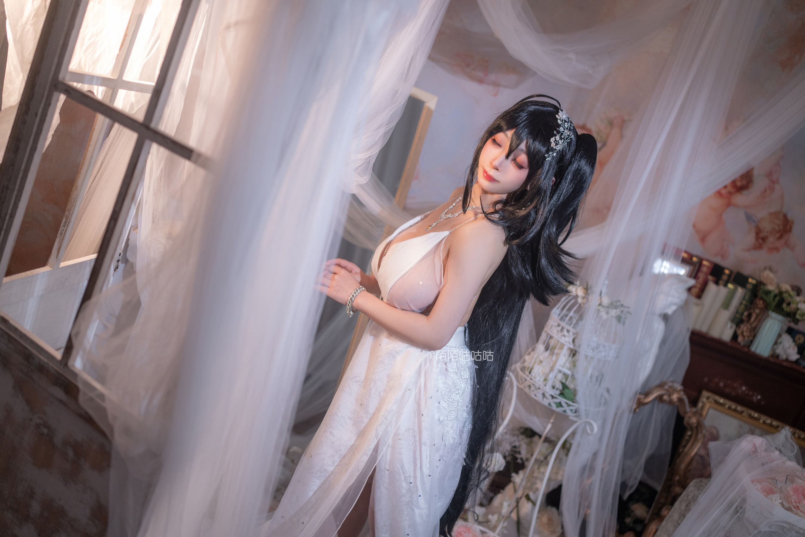 图片[5]-[福利COS] Cosplay美女韶陌陌 – 大凤 婚纱-蕾丝百合网-美图分享,Cosplay美图,私房写真,套图下载