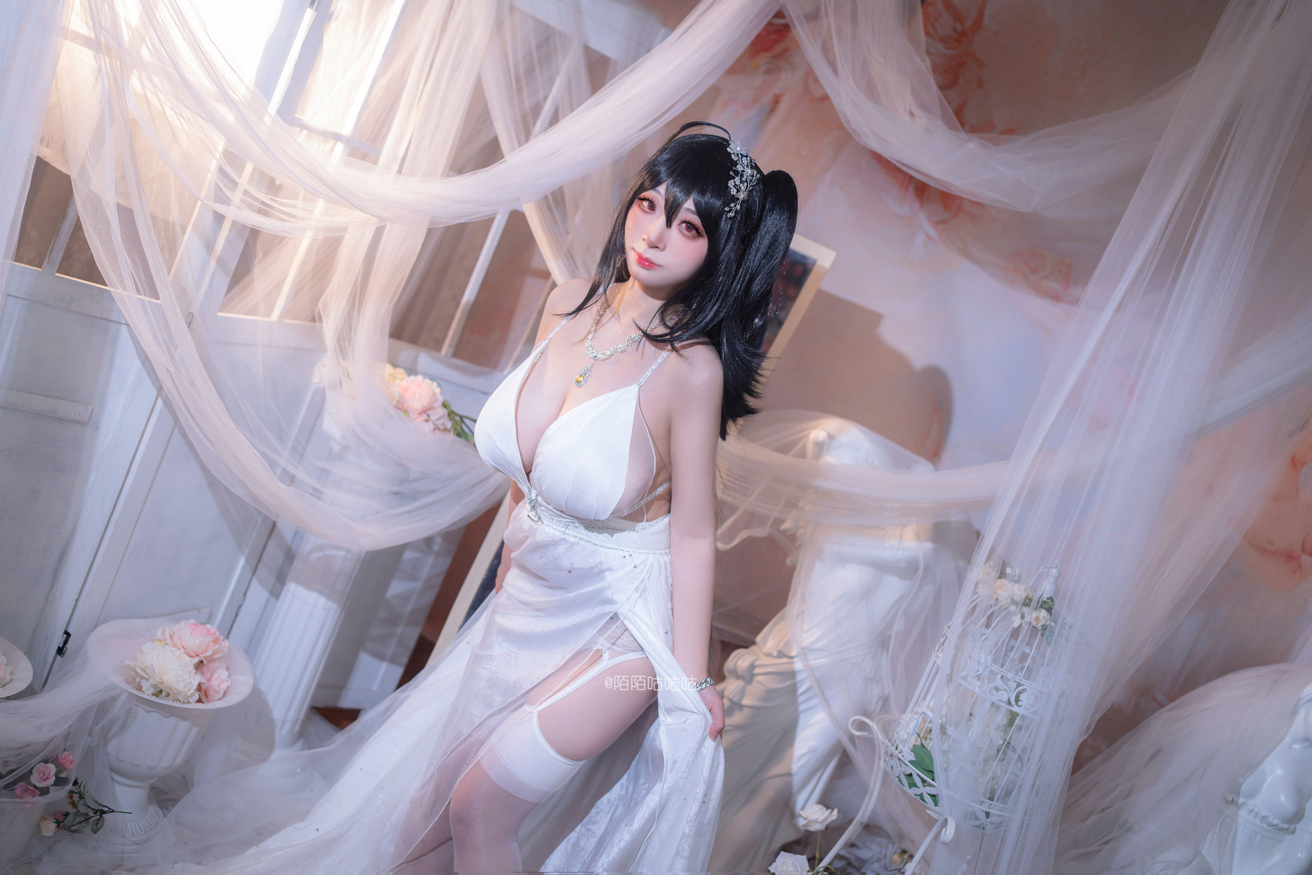 图片[4]-[福利COS] Cosplay美女韶陌陌 – 大凤 婚纱-蕾丝百合网-美图分享,Cosplay美图,私房写真,套图下载