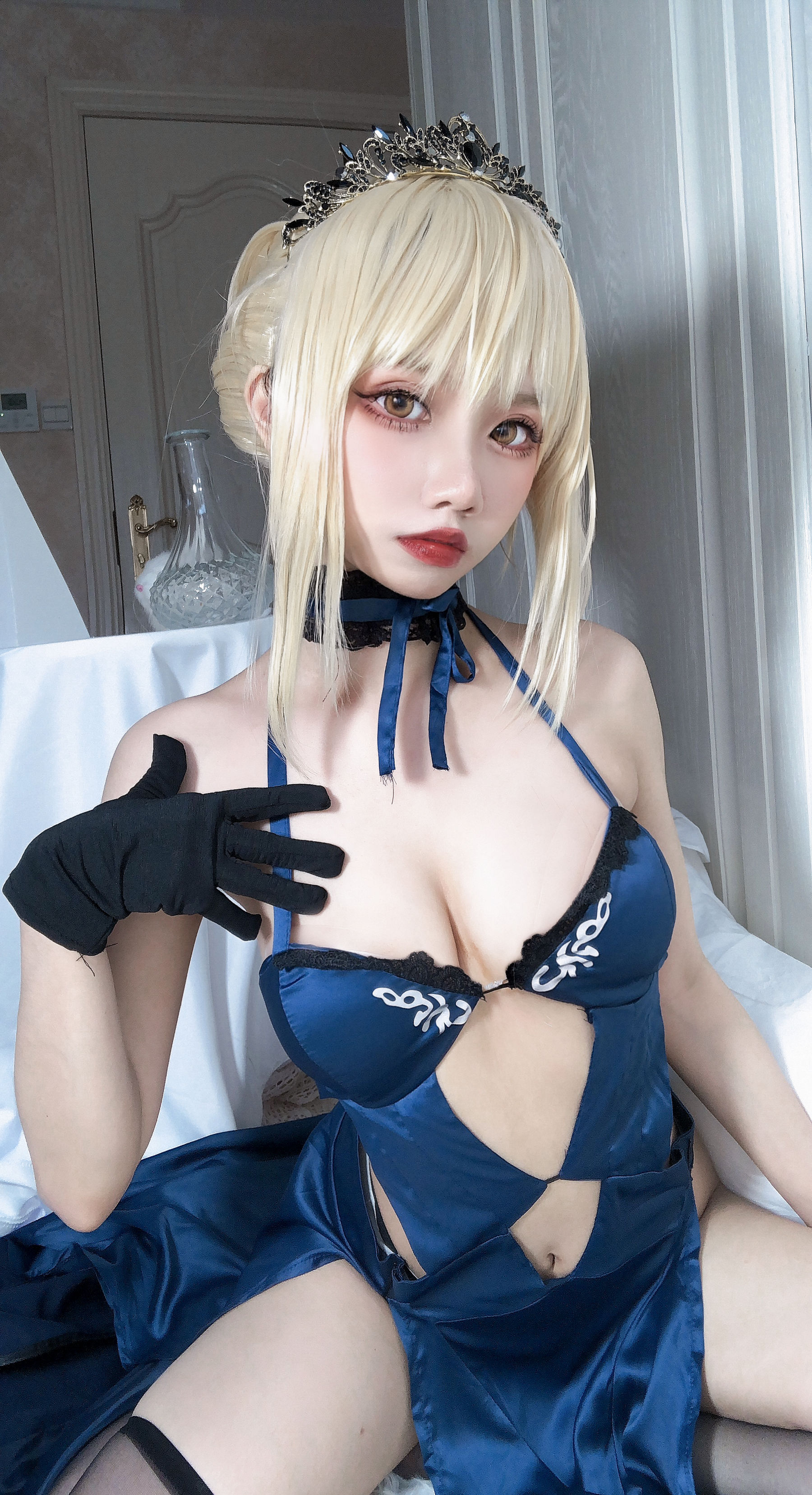[COS福利] 动漫博主果咩酱w – 黑呆-蕾丝百合网-美图分享,Cosplay美图,私房写真,套图下载