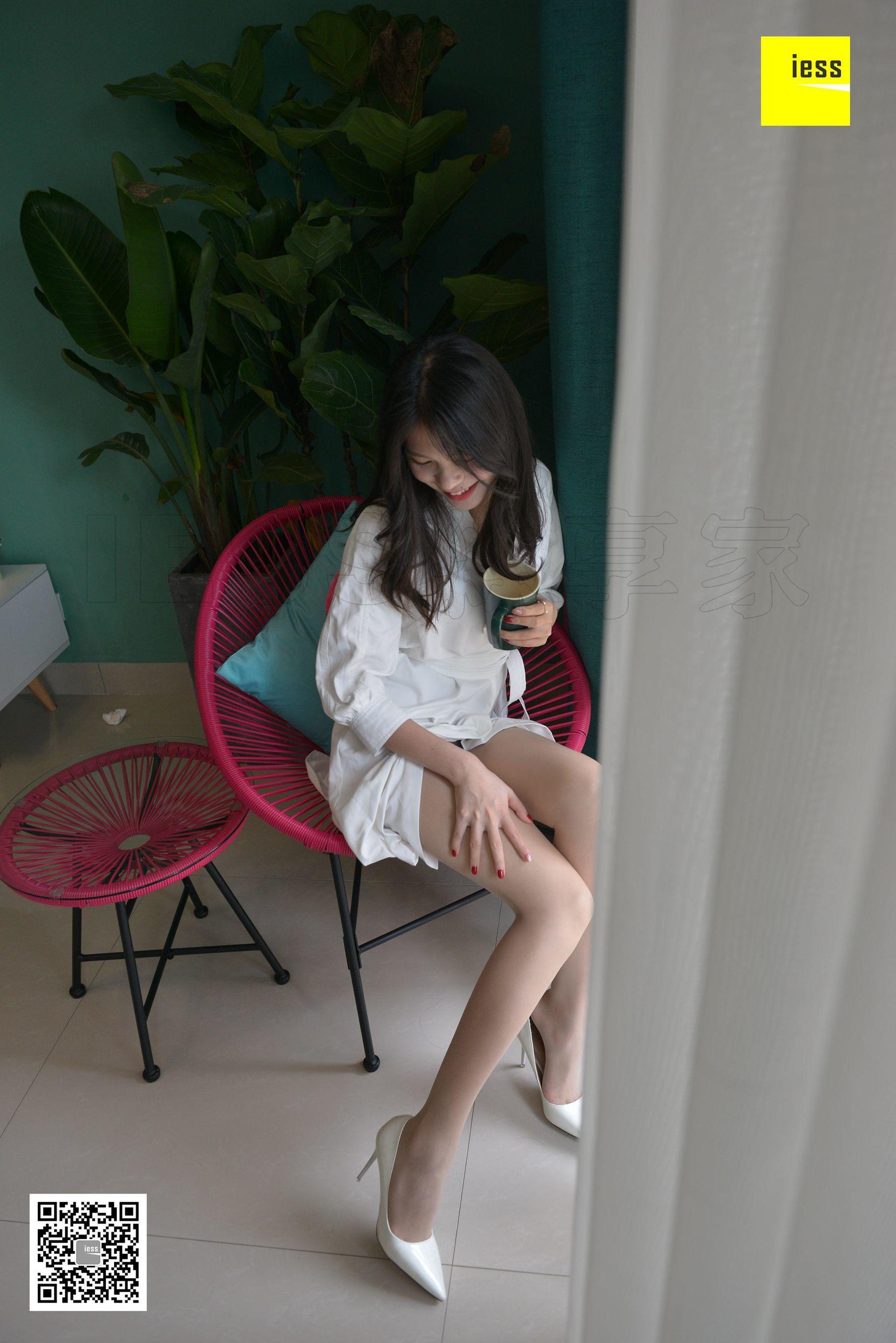 图片[3]-[异思趣向IESS] 模特：七七 《七七的仙女白裙》-秀臀网-高品质图集网