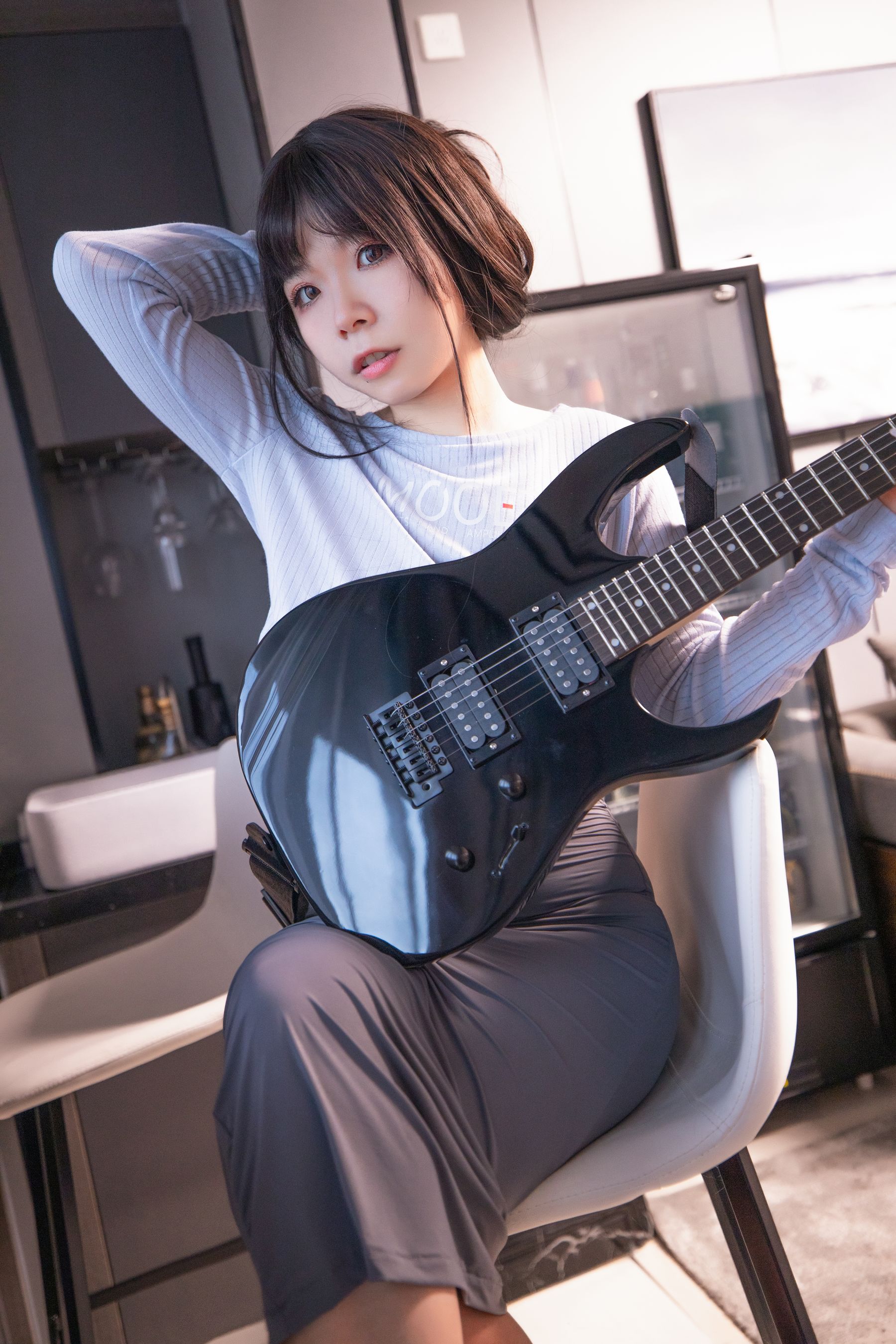 图片[4]-[福利COS] 自闭颜球球(无颜小天使wy) – 吉他妹妹2.0-秀臀网-高品质图集网