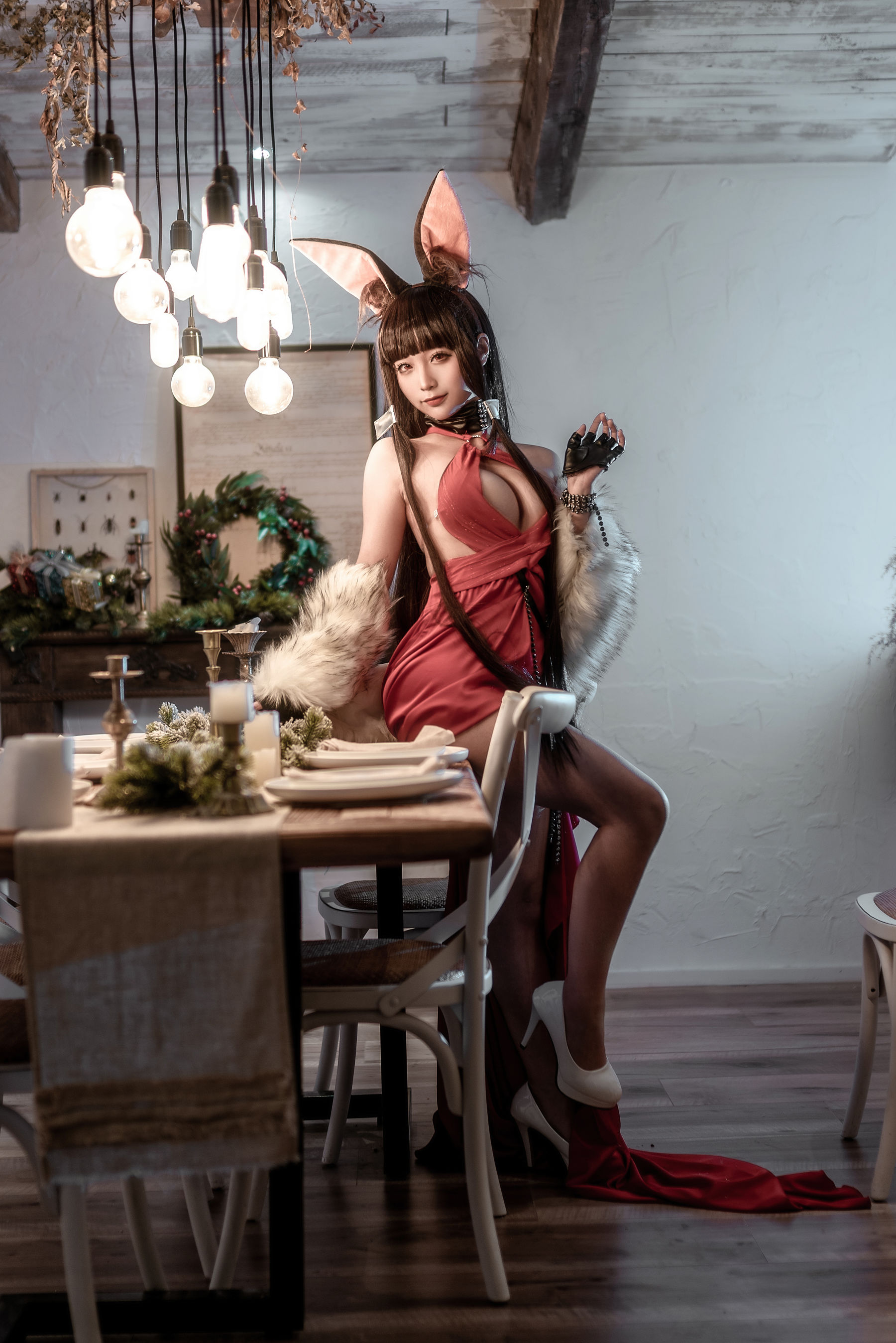 图片[8]-动漫博主蠢沫沫 – Akagi Ruby-Laced Beauty (Azur Lane)-秀臀网-高品质图集网