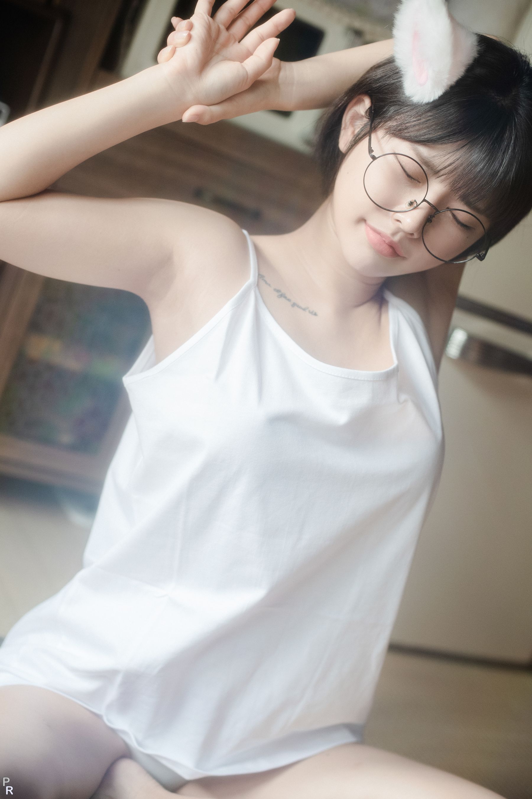 图片[2]-[PINK RIBBON] Uuuha – My Cat – 2-蕾丝百合网-美图分享,Cosplay美图,私房写真,套图下载