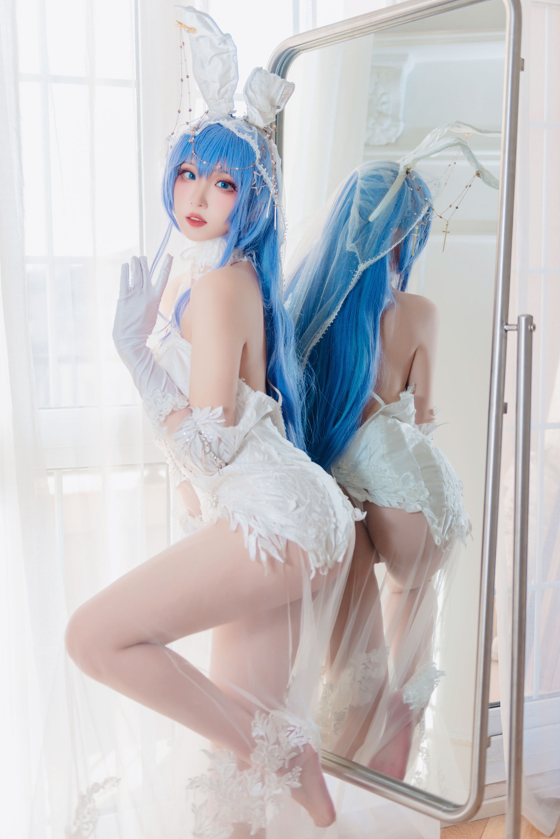 瓦斯塔亚小龙虾 – 碧蓝航线新泽西 花园白雪之仪-蕾丝百合网-美图分享,Cosplay美图,私房写真,套图下载