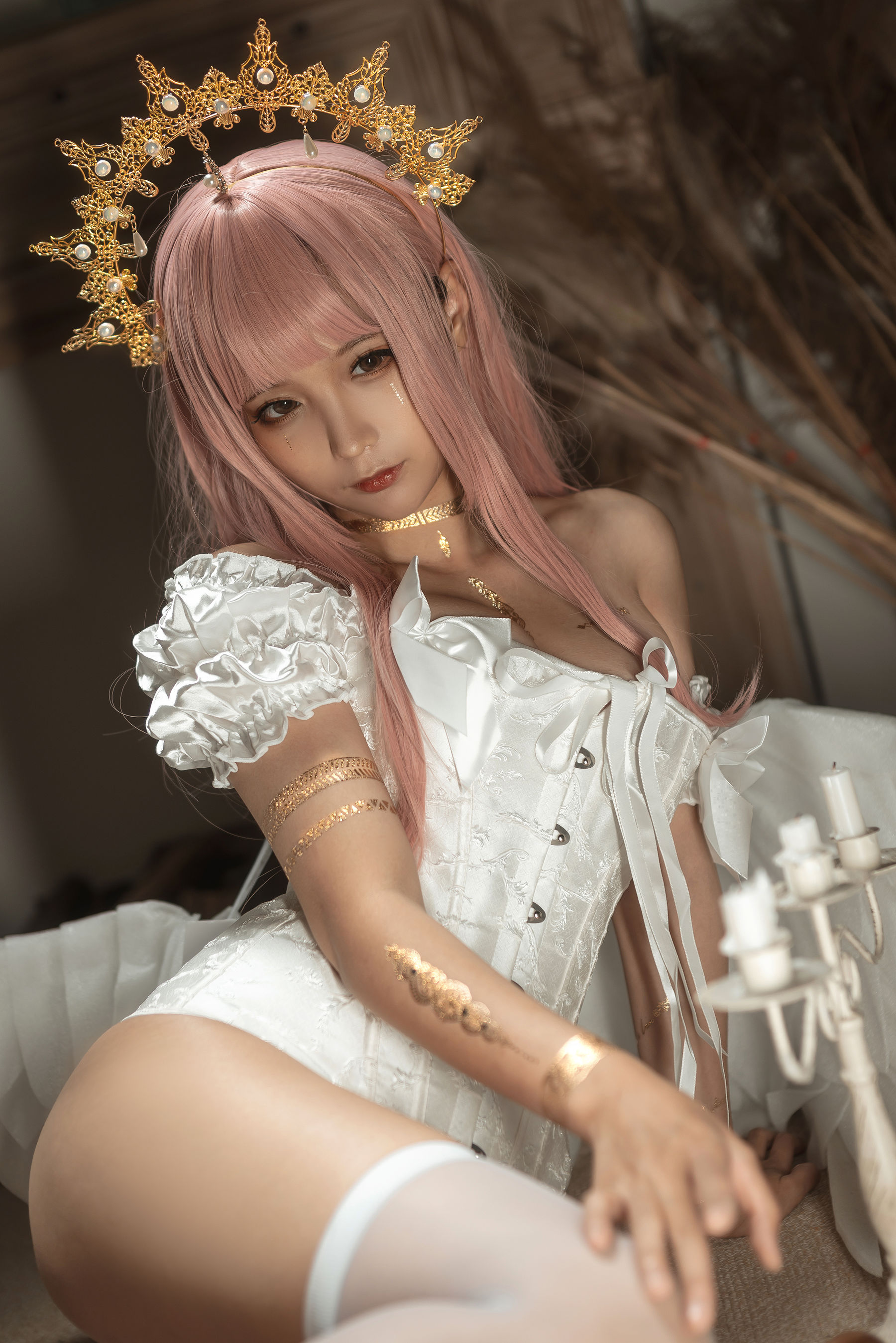 图片[9]-[福利COS] 动漫博主蠢沫沫 – 圣天使-秀臀网-高品质图集网