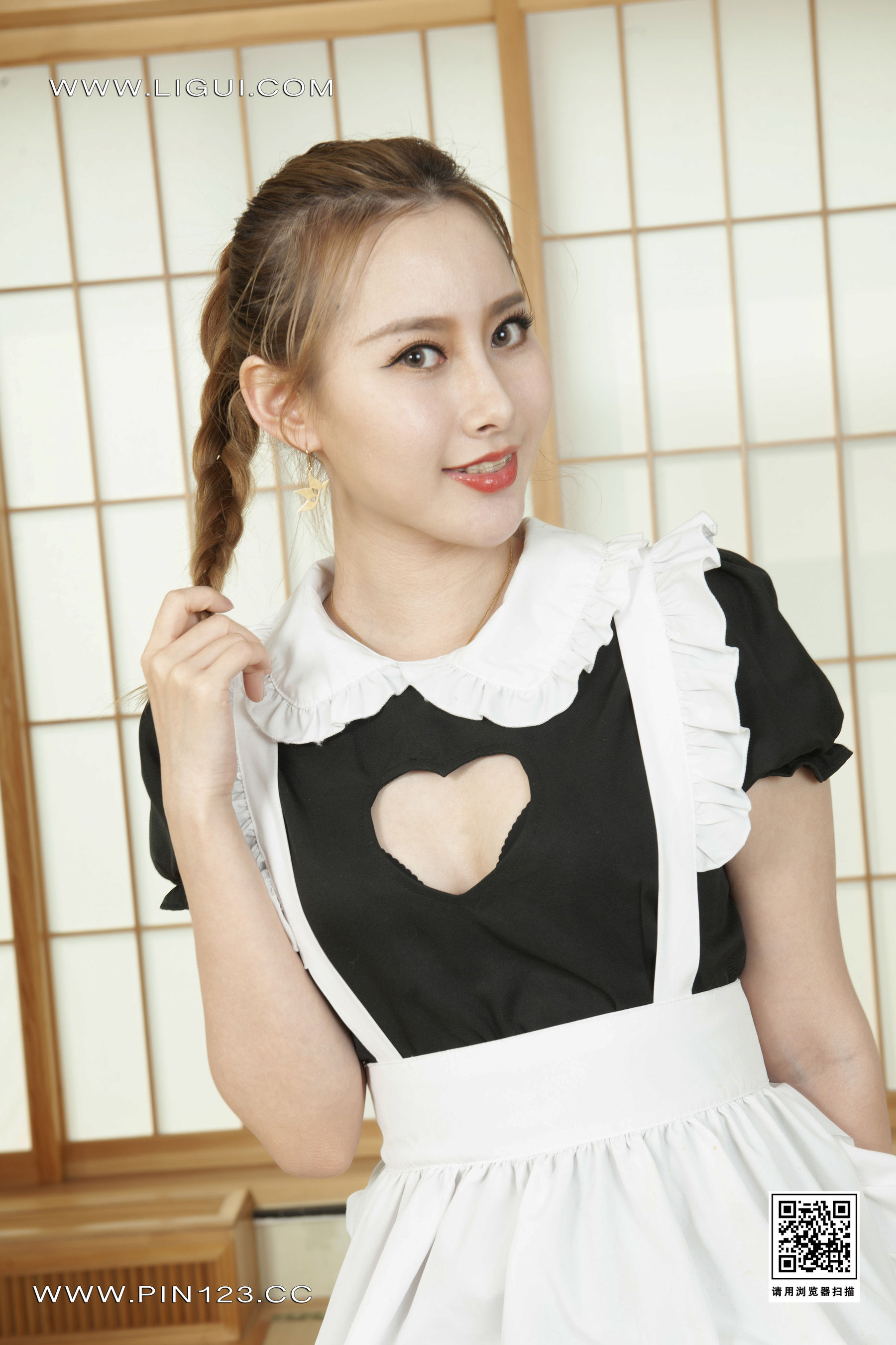 图片[3]-[Ligui丽柜] 可可 一品娇佣-秀臀网-高品质图集网