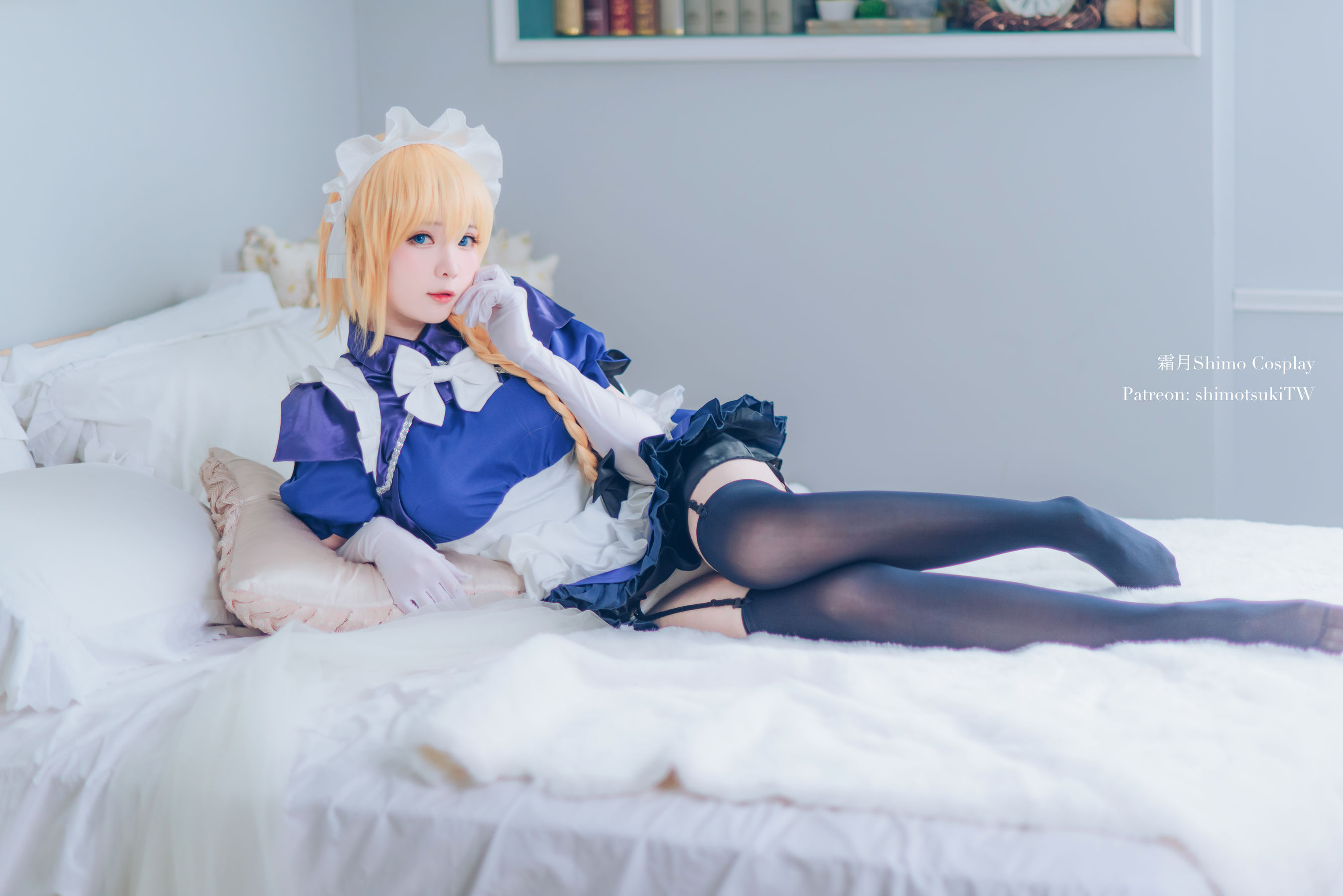 图片[5]-[网红COSER写真] 微博妹纸霜月shimo – 贞德-蕾丝百合网-美图分享,Cosplay美图,私房写真,套图下载