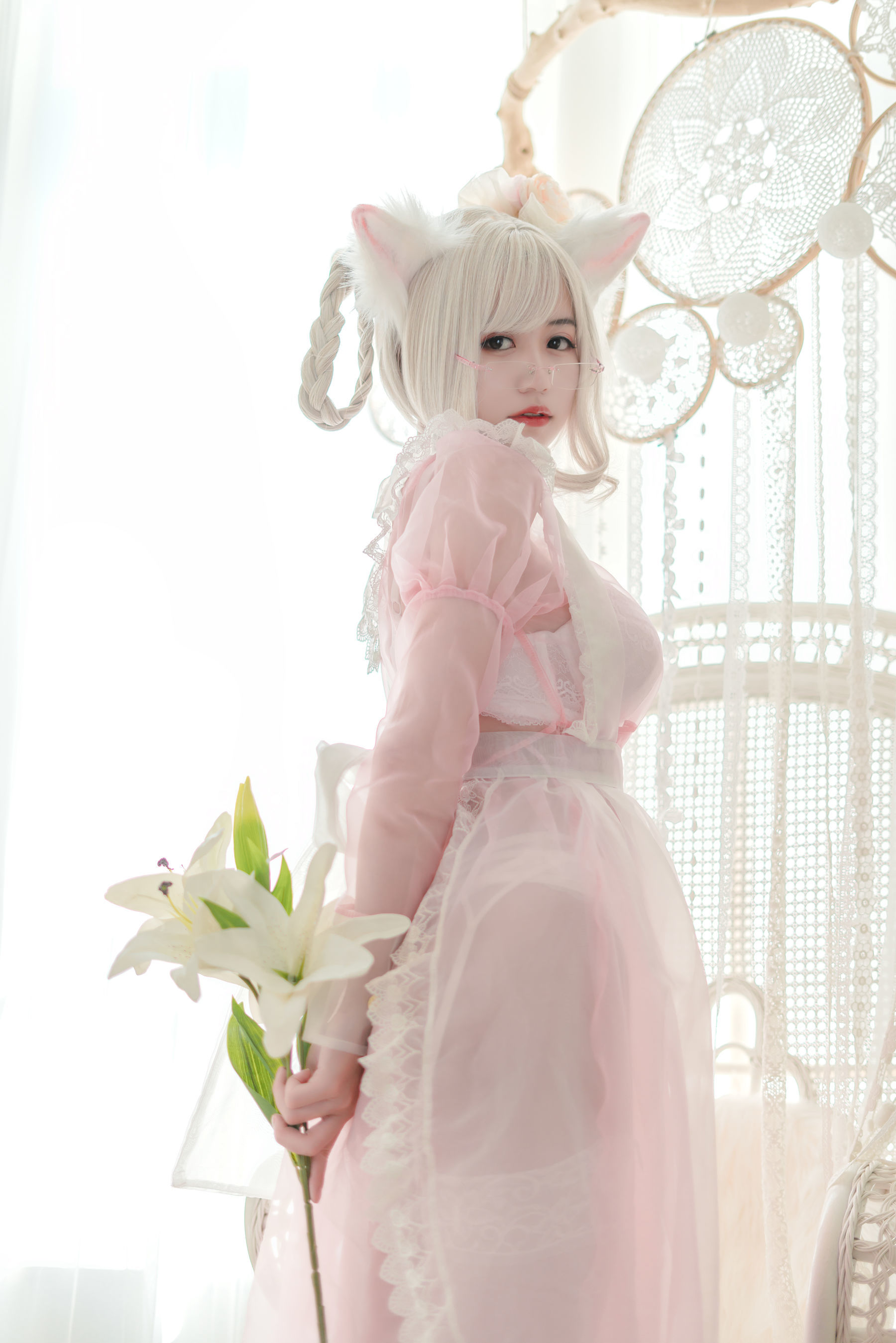 图片[8]-[网红COSER] 动漫博主小仓千代w – 透明粉色女仆-秀臀网-高品质图集网
