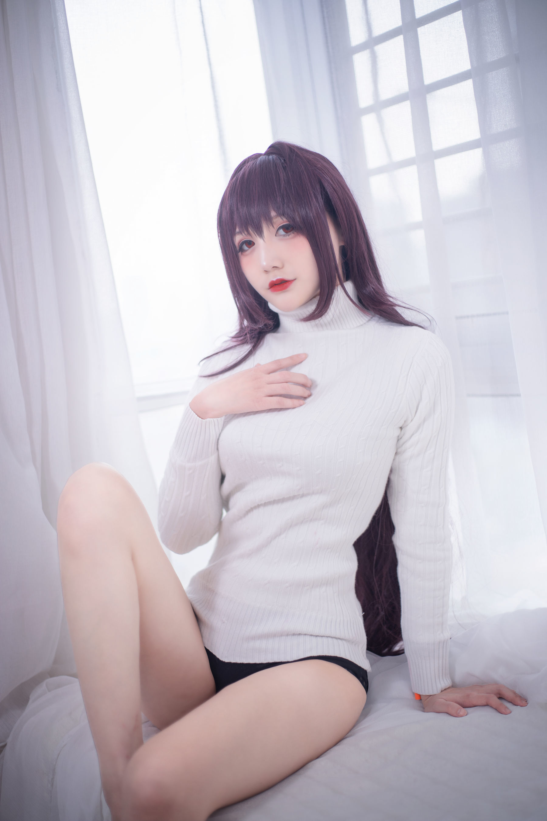 图片[4]-[COS福利] COS妹子仙九Airi – 斯卡哈毛衣-蕾丝百合网-美图分享,Cosplay美图,私房写真,套图下载