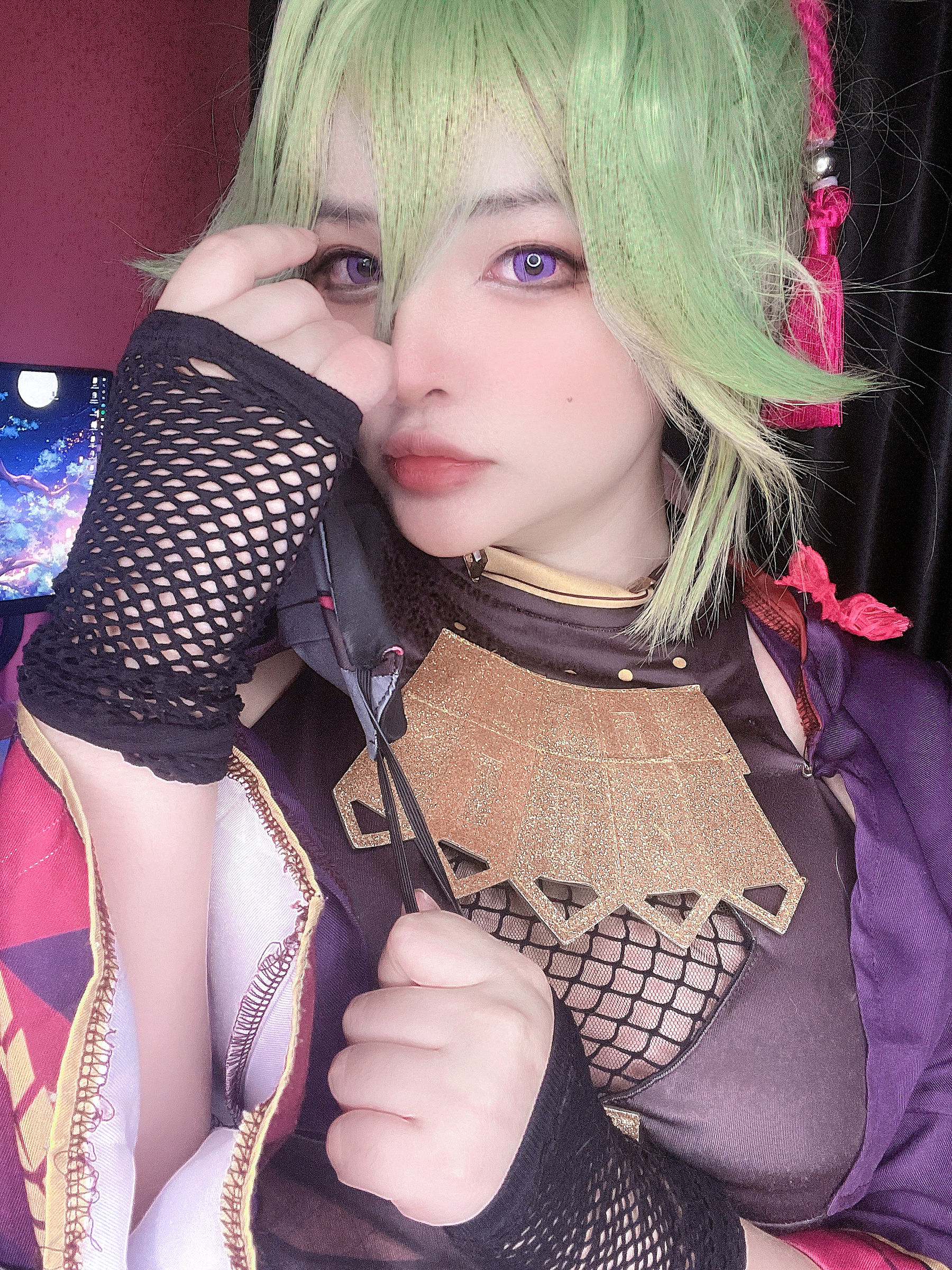 图片[2]-[福利COS] MiMiChan – Kuki Shinobu-蕾丝百合网-美图分享,Cosplay美图,私房写真,套图下载