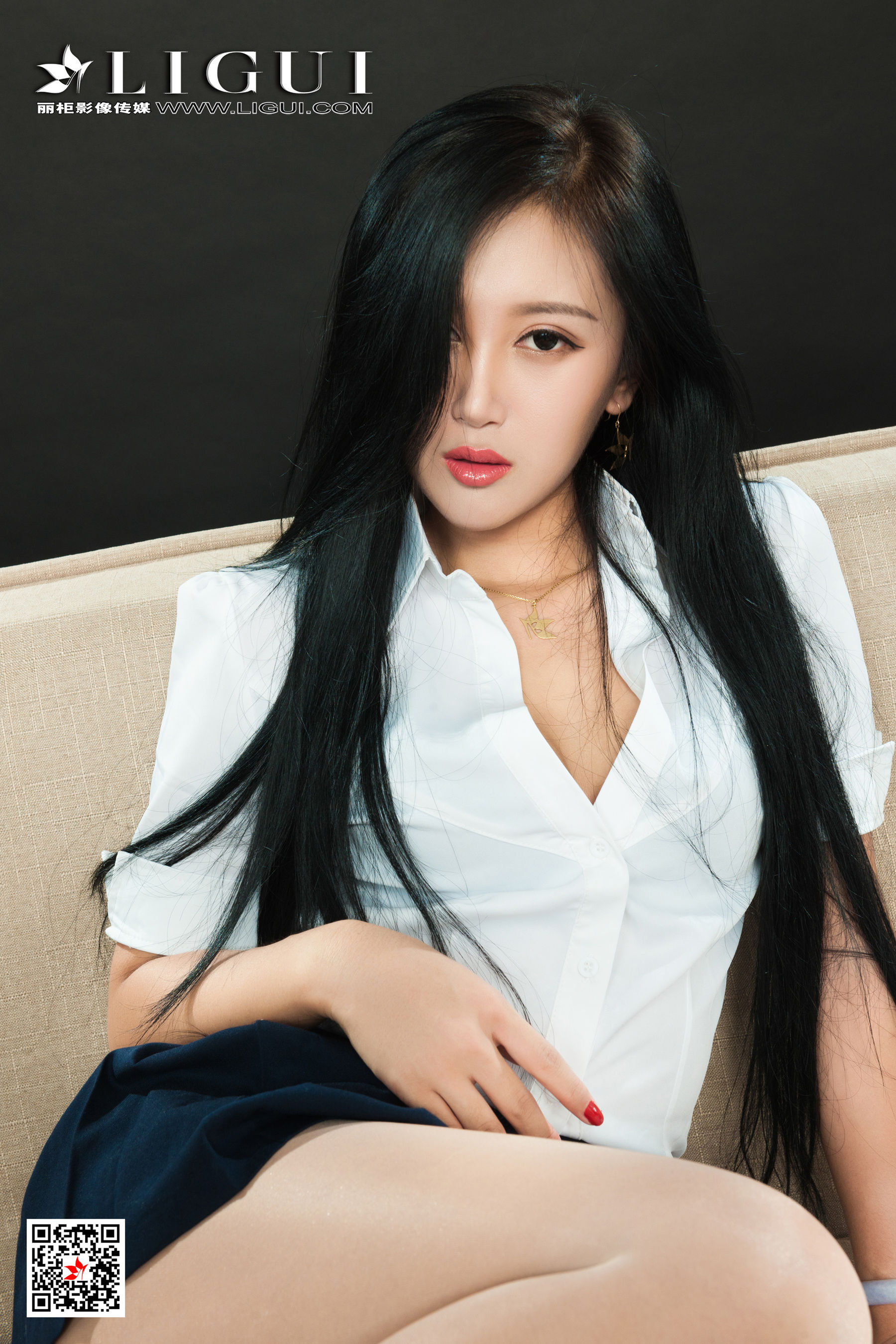 图片[2]-[丽柜Ligui] 网络丽人 Model 涵如-秀臀网-高品质图集网