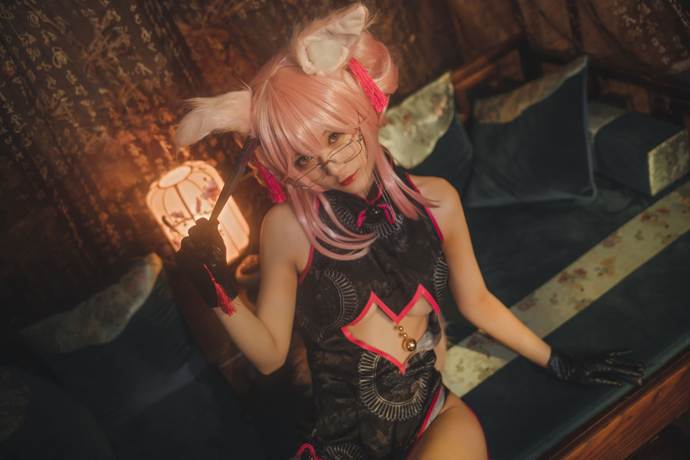 图片[9]-[Cosplay写真] 动漫博主铁板烧鬼舞w – 玉藻前-秀臀网-高品质图集网