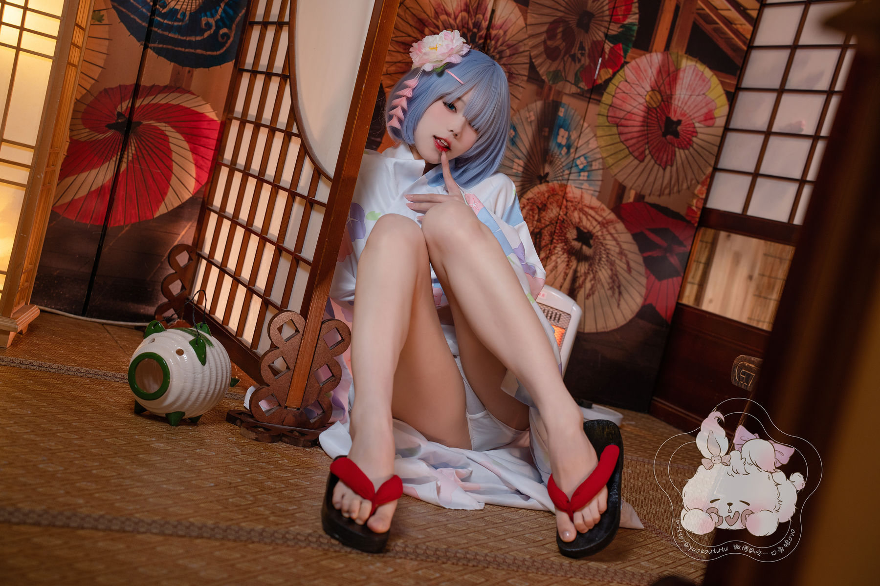 图片[4]-咬一口兔娘 – 蕾姆夏日祭-蕾丝百合网-美图分享,Cosplay美图,私房写真,套图下载