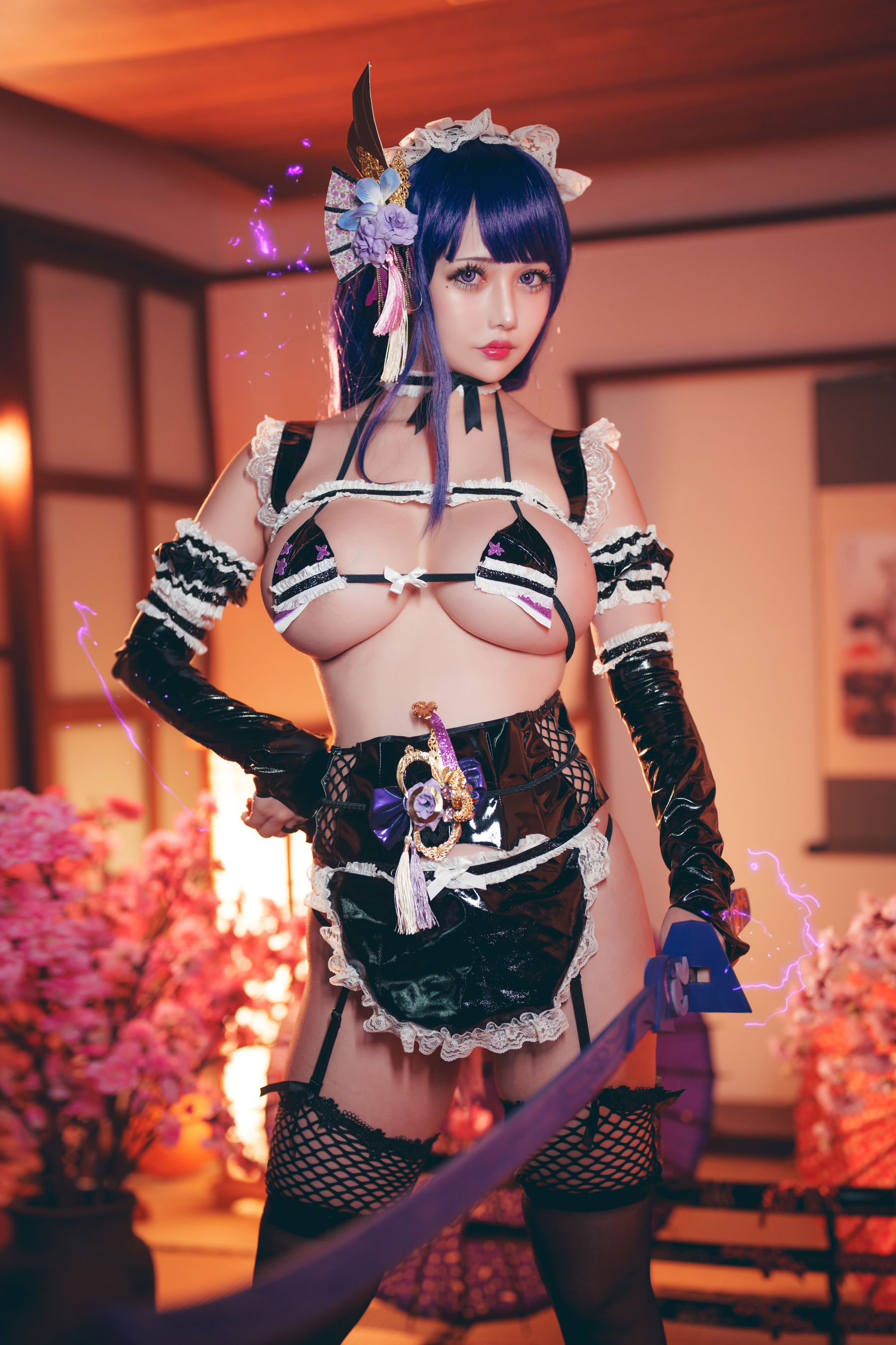 图片[3]-沖田凜花Rinka – 雷電將軍-蕾丝百合网-美图分享,Cosplay美图,私房写真,套图下载