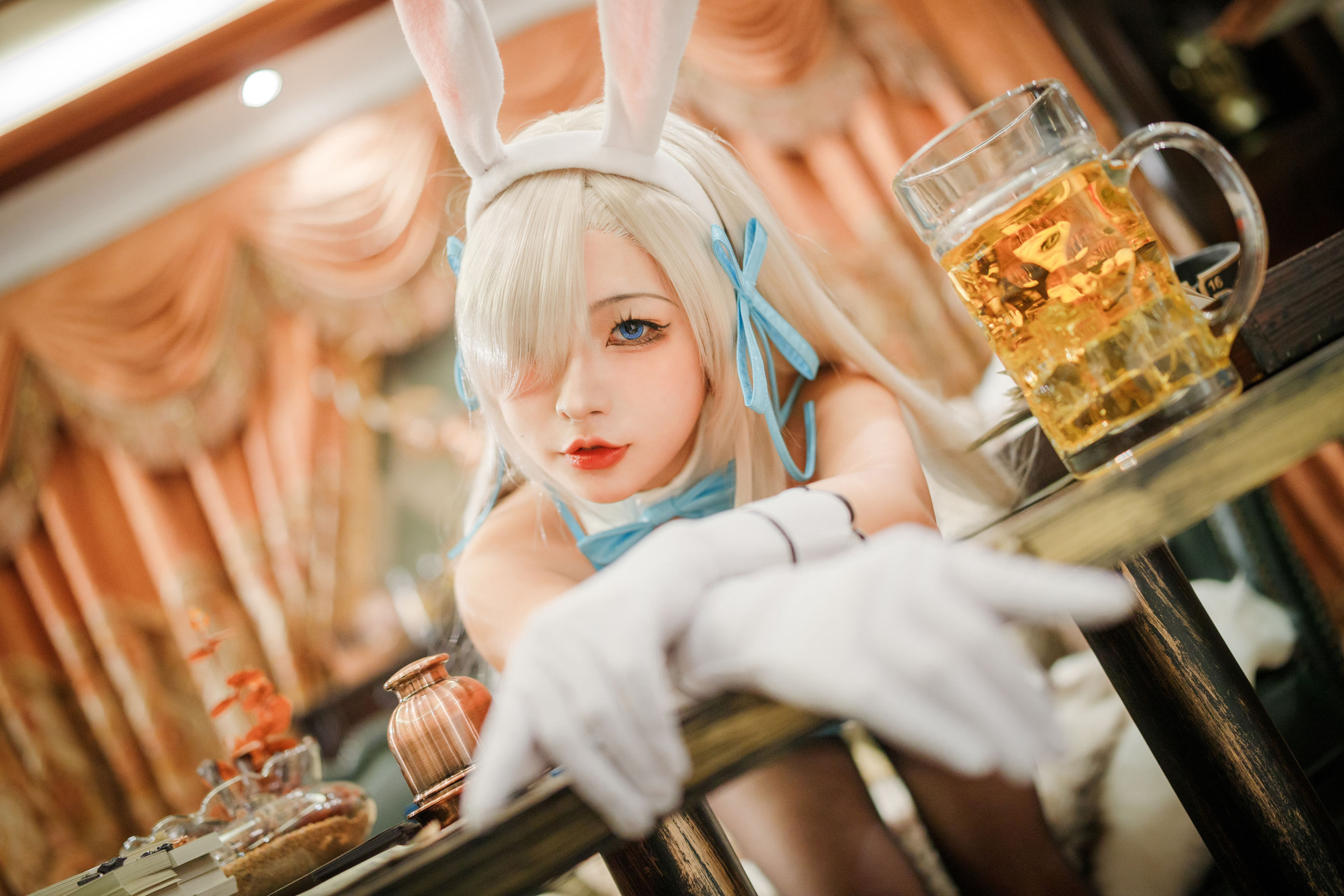 图片[9]-[网红COSER] yuuhui玉汇 – 一之濑明日奈-兔女郎-秀臀网-高品质图集网