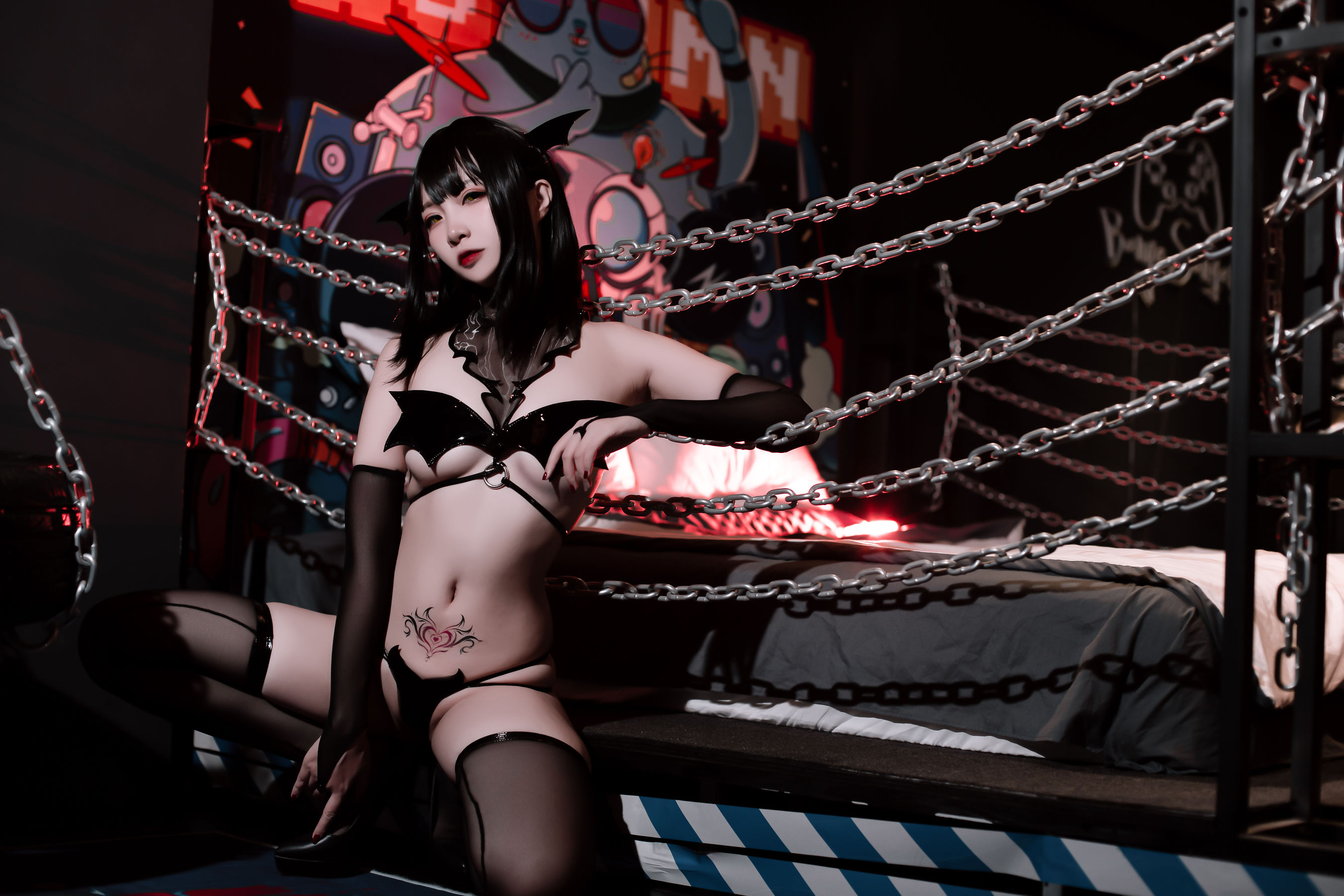 图片[8]-[Cosplay写真] 人气Coser二佐Nisa – 恶堕小恶魔-秀臀网-高品质图集网