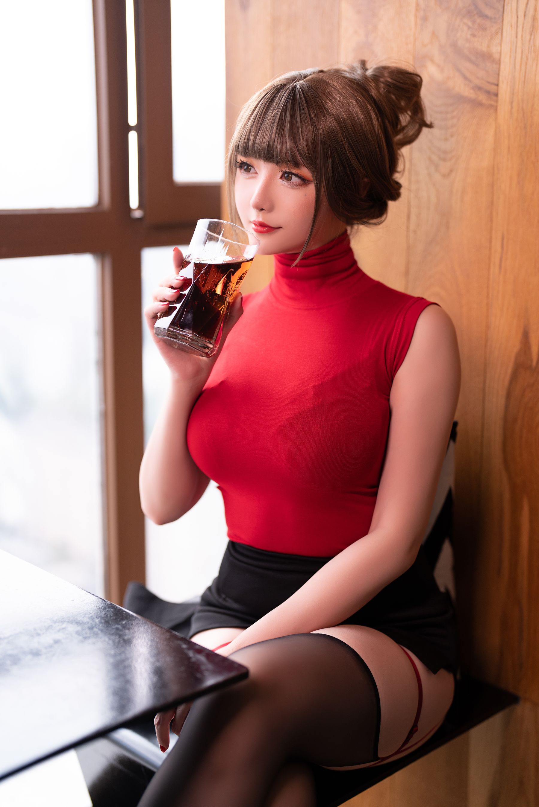 图片[9]-[福利COS] Coser小姐姐星之迟迟 – 约会OL-秀臀网-高品质图集网